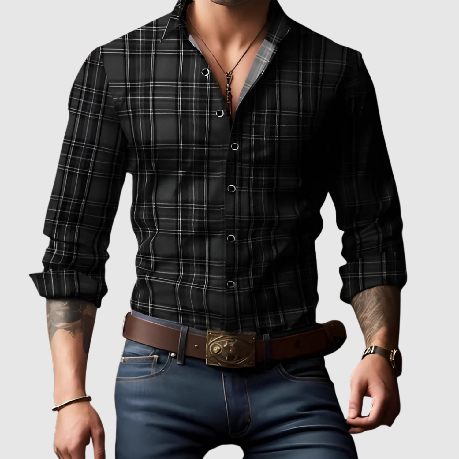 Adrian - Károvaná košile