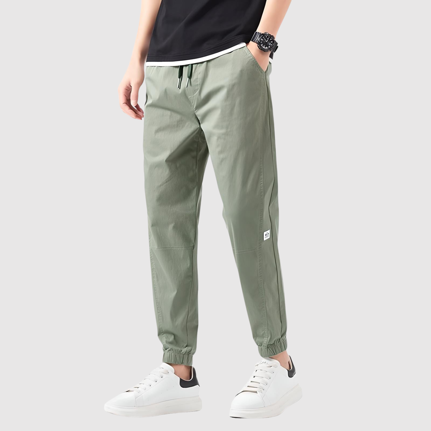 Leo – Letní pánské kalhoty volného střihu