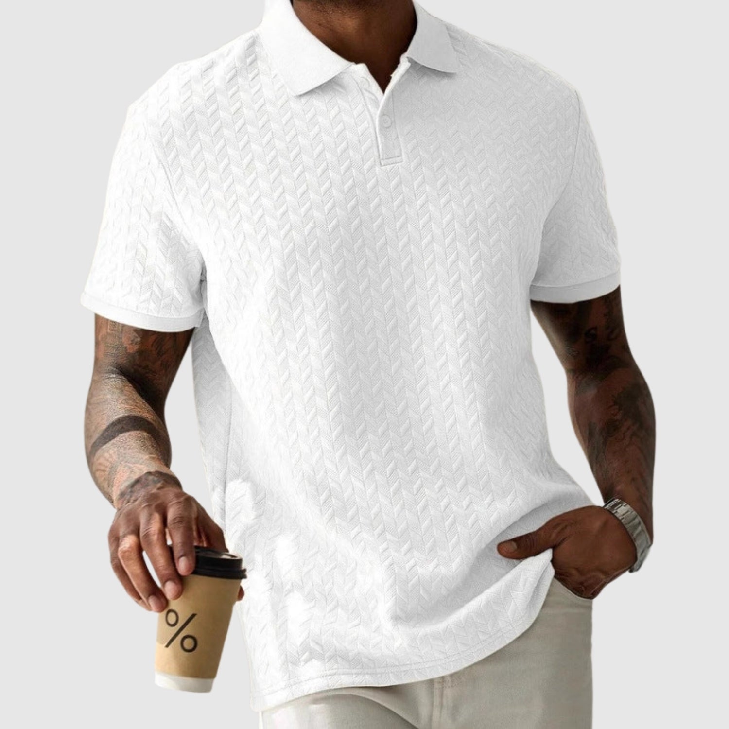 Adrian – Strukturovaná polokošile