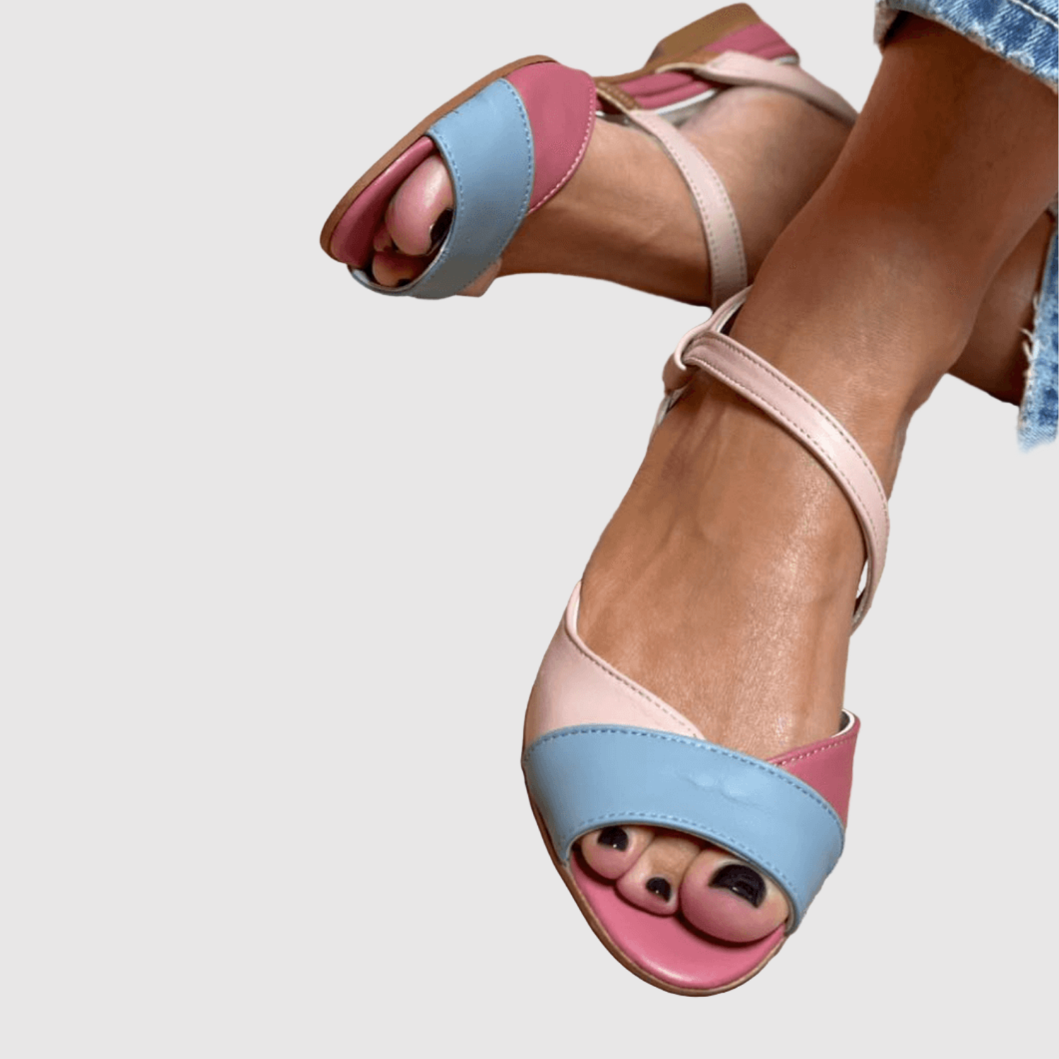 Lara – Sandály s elegantní barevnou hrou