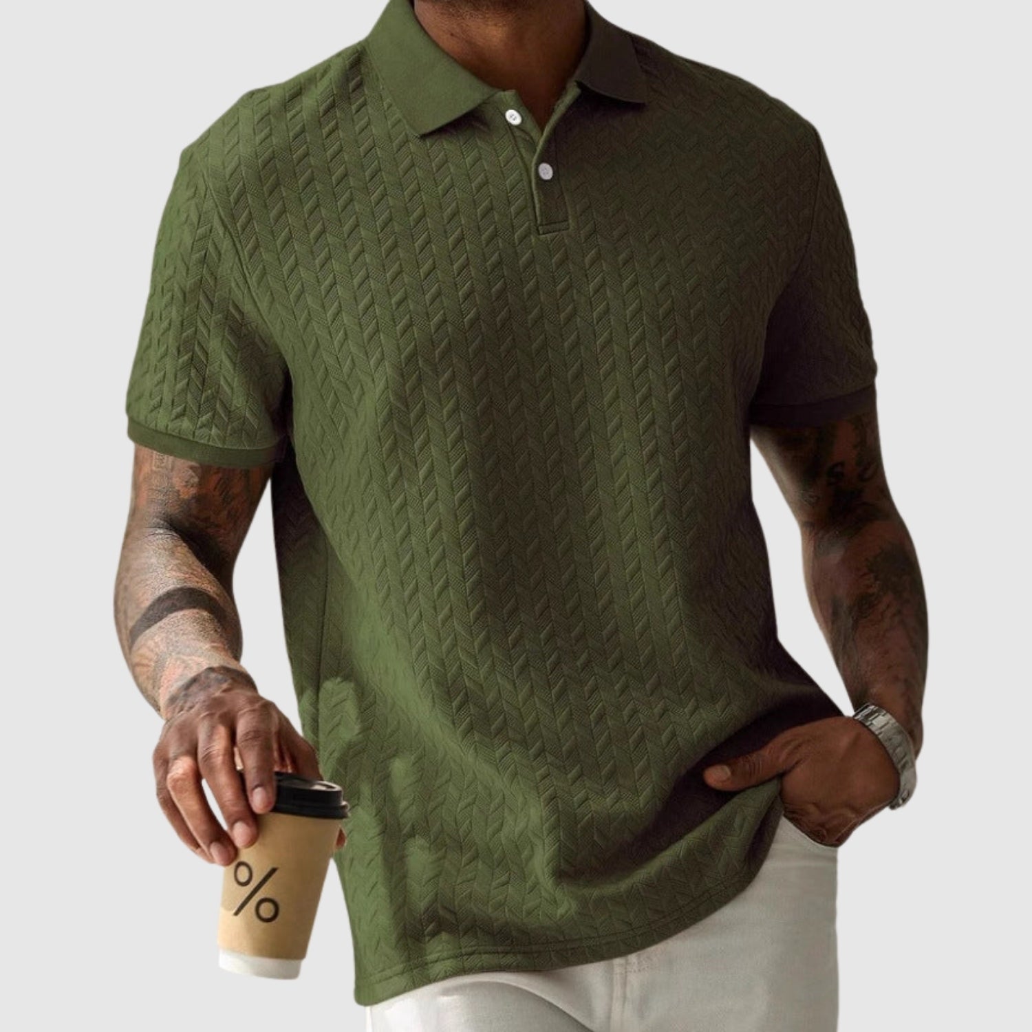 Adrian – Strukturovaná polokošile