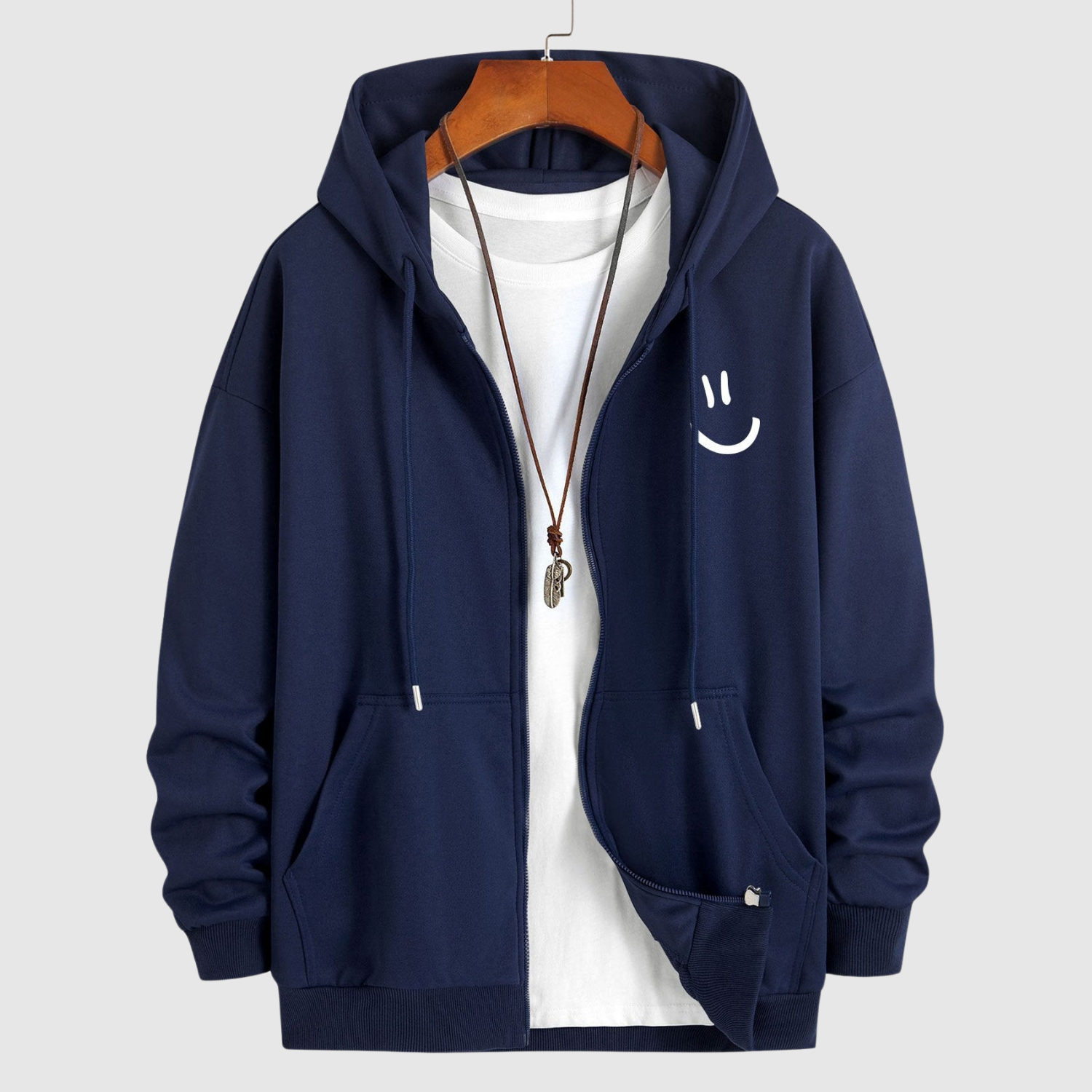 Šimon – Mikina s úsměvem a volným střihem