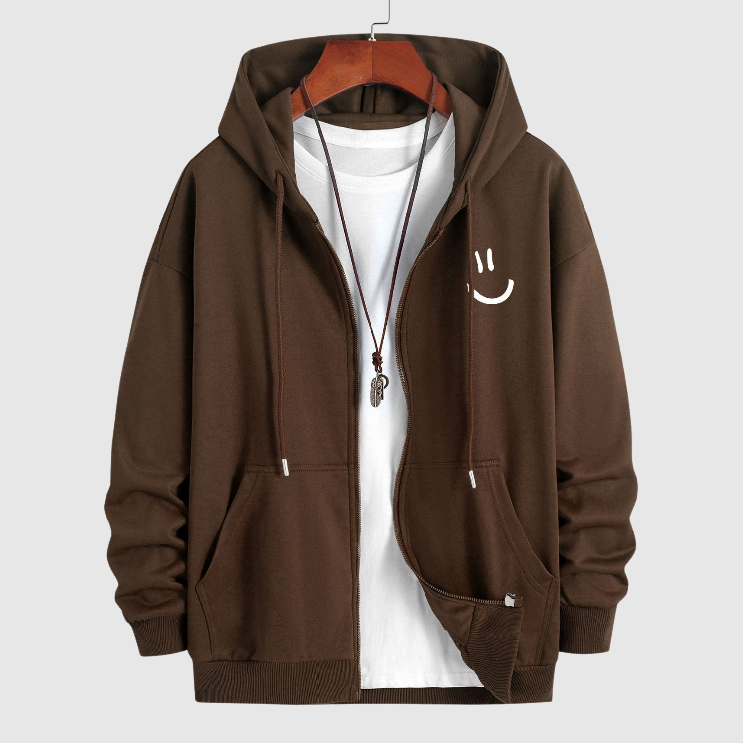 Šimon – Mikina s úsměvem a volným střihem