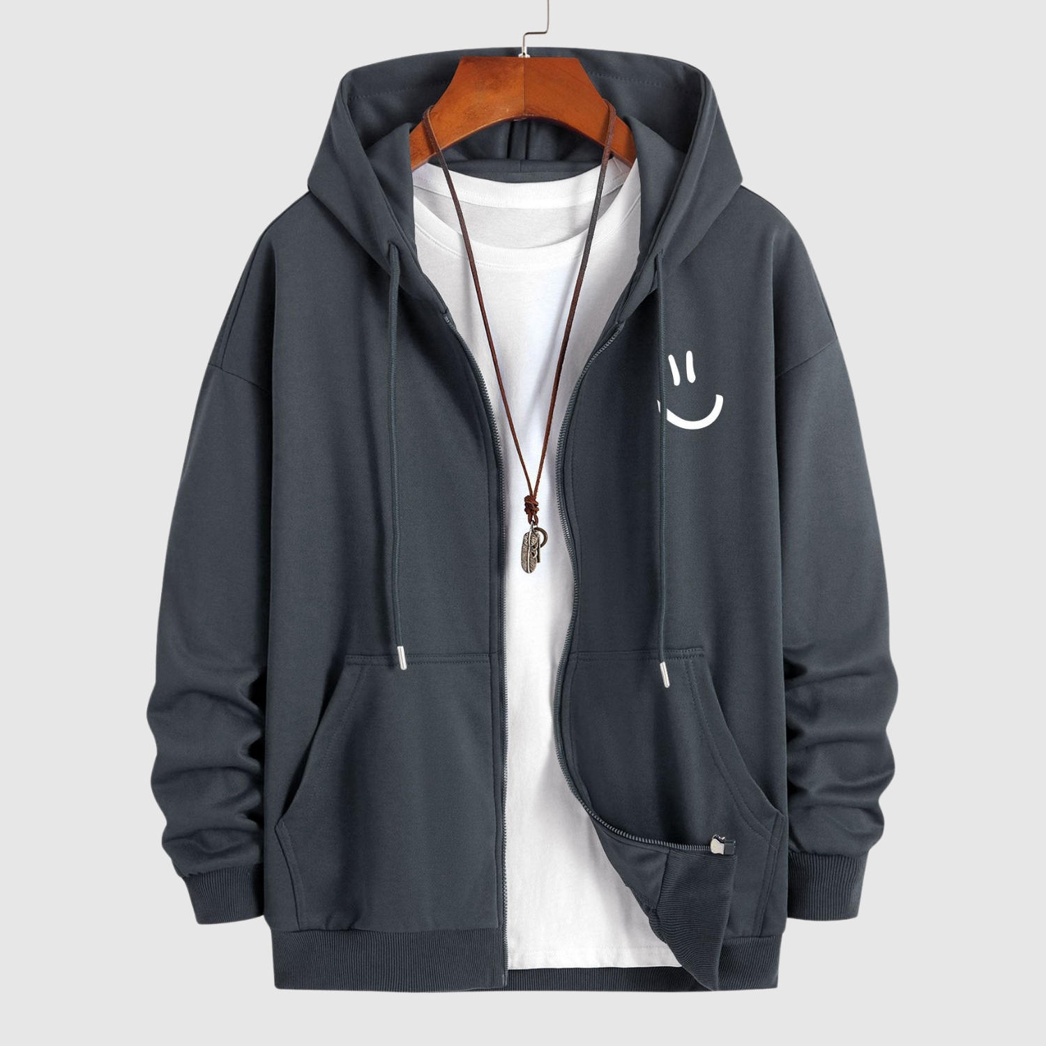 Šimon – Mikina s úsměvem a volným střihem