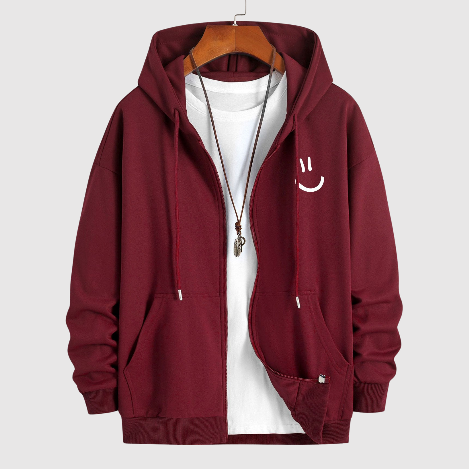 Šimon – Mikina s úsměvem a volným střihem