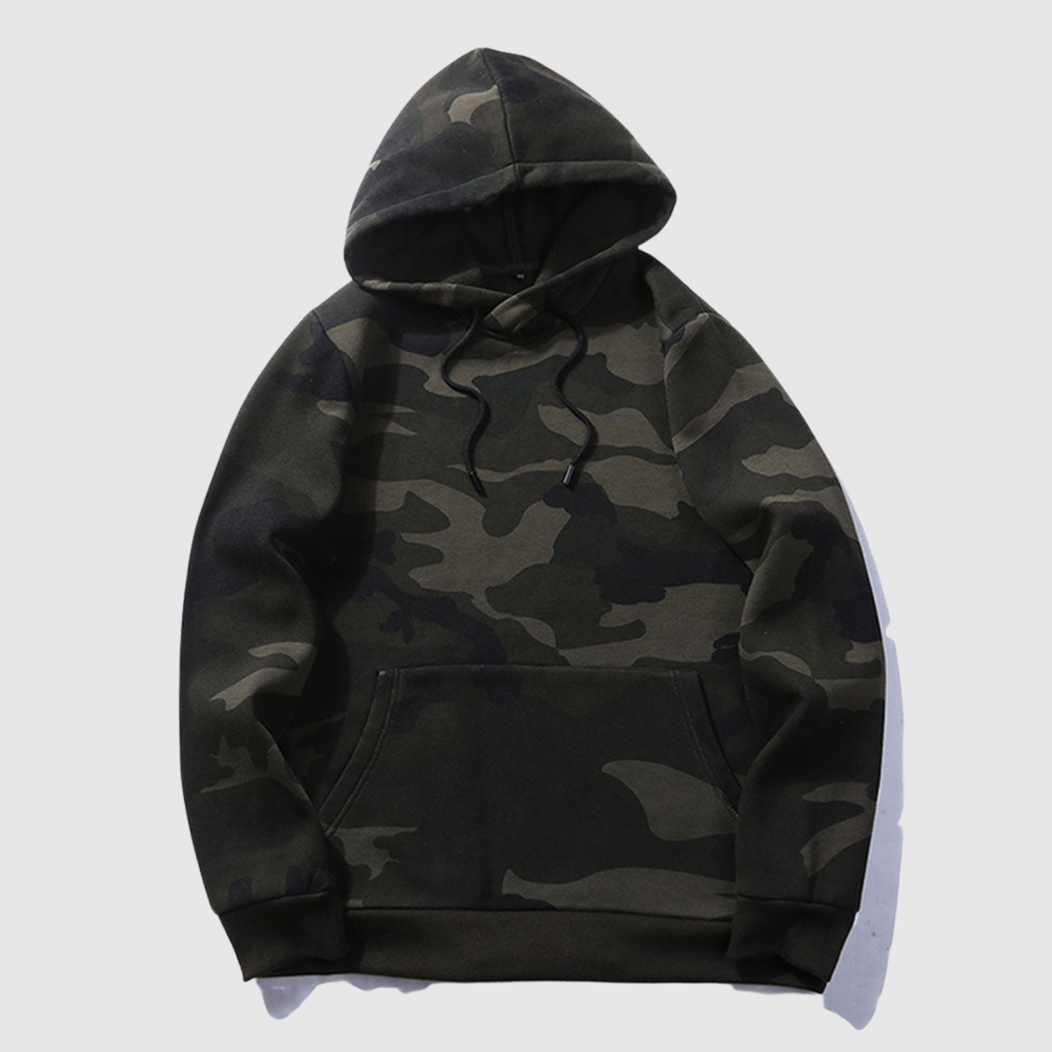 Daniel – Kapuce s camouflage potiskem ve streetstyle