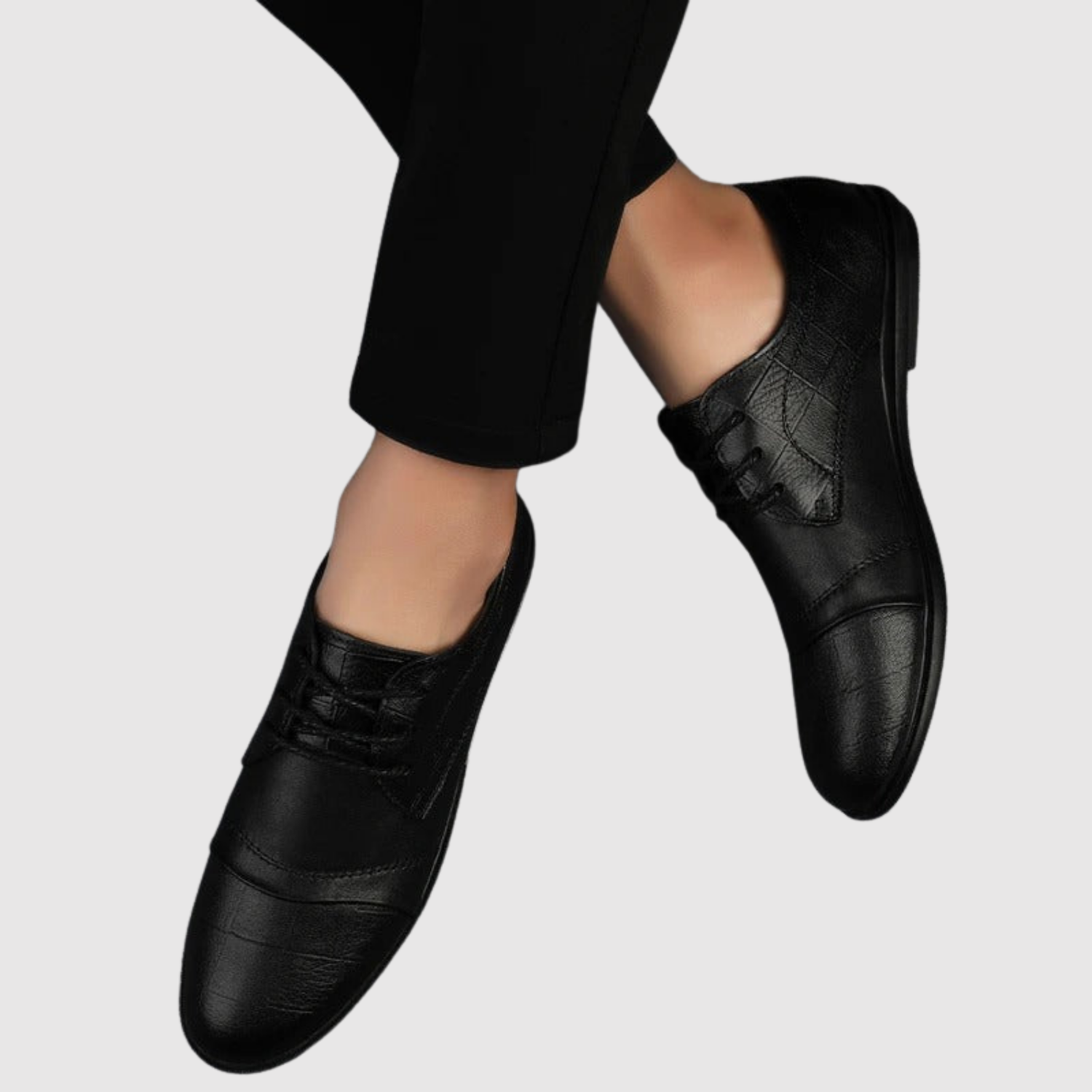 Viktor – Klasické pánské kožené boty s šněrováním