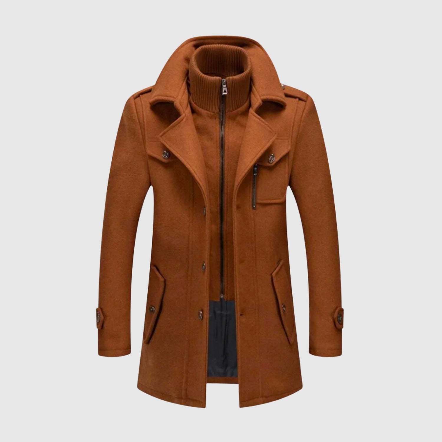 Marek – Moderní vlněný kabát