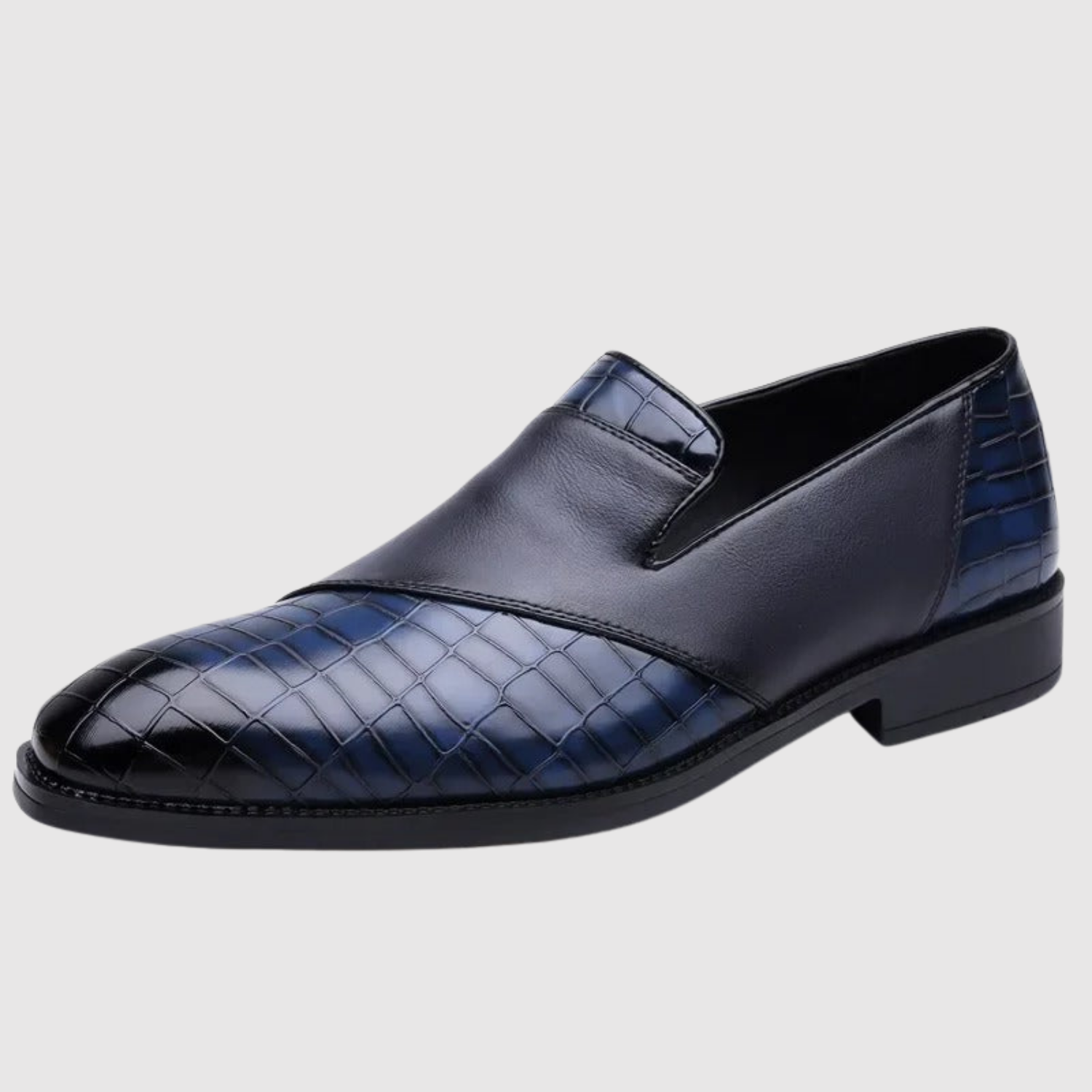 Viktor – Pánské slip-on boty z pletené kůže