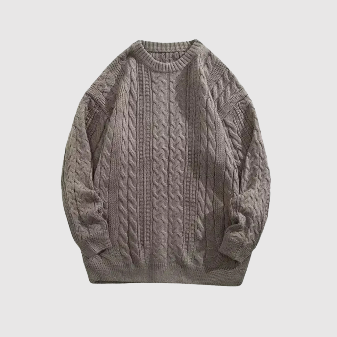 Daniel – Klasický svetr s kabelovým vzorem