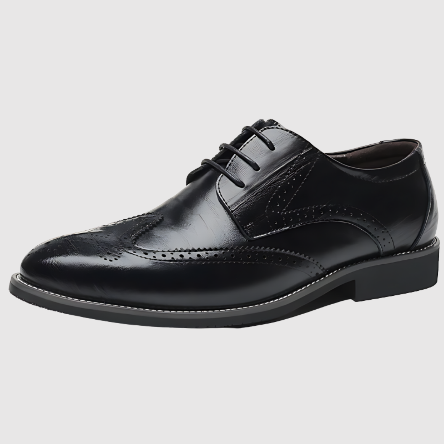 Viktor – Klasické pánské boty s detaily brože