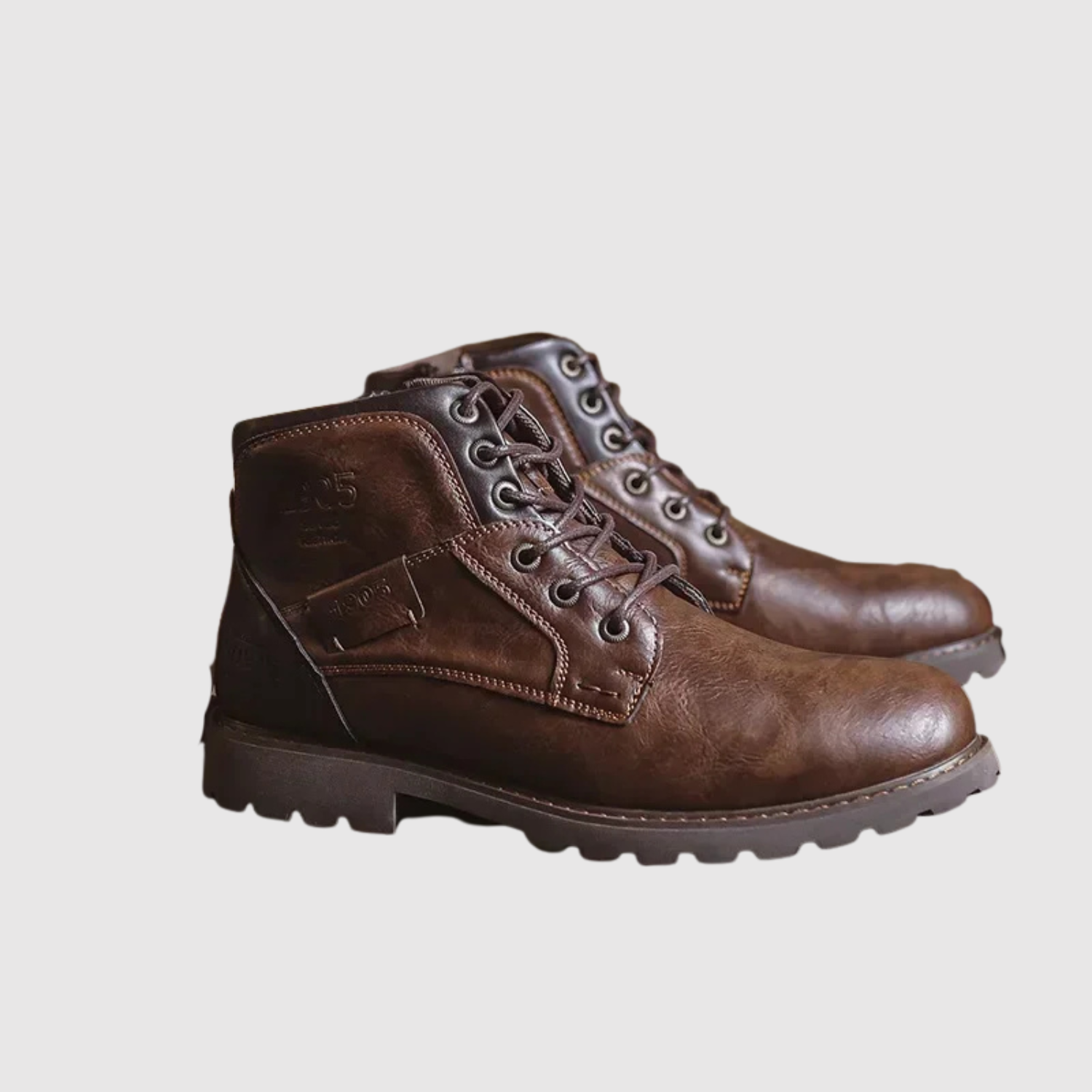 Oskar - Klasické zimní boty s protiskluzovou podrážkou