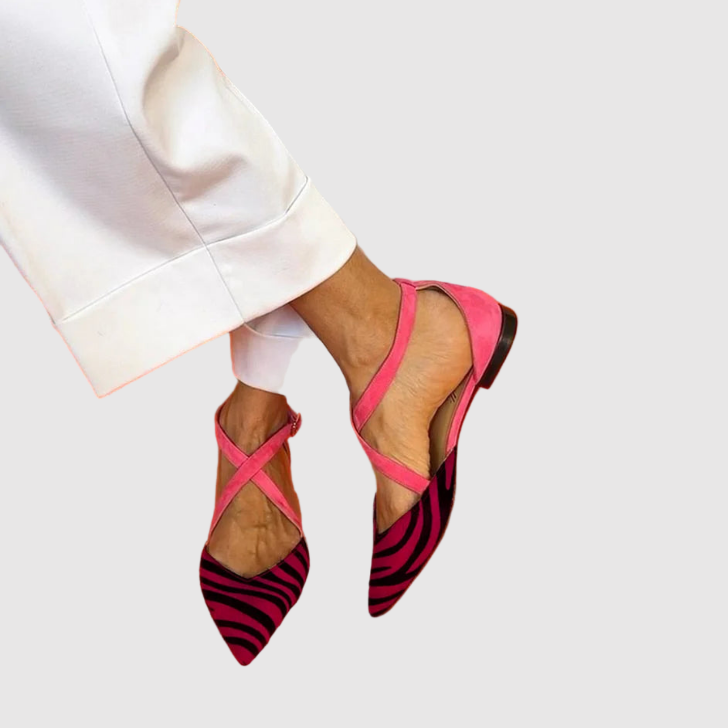 Lara - Vysoké sandály s vzory