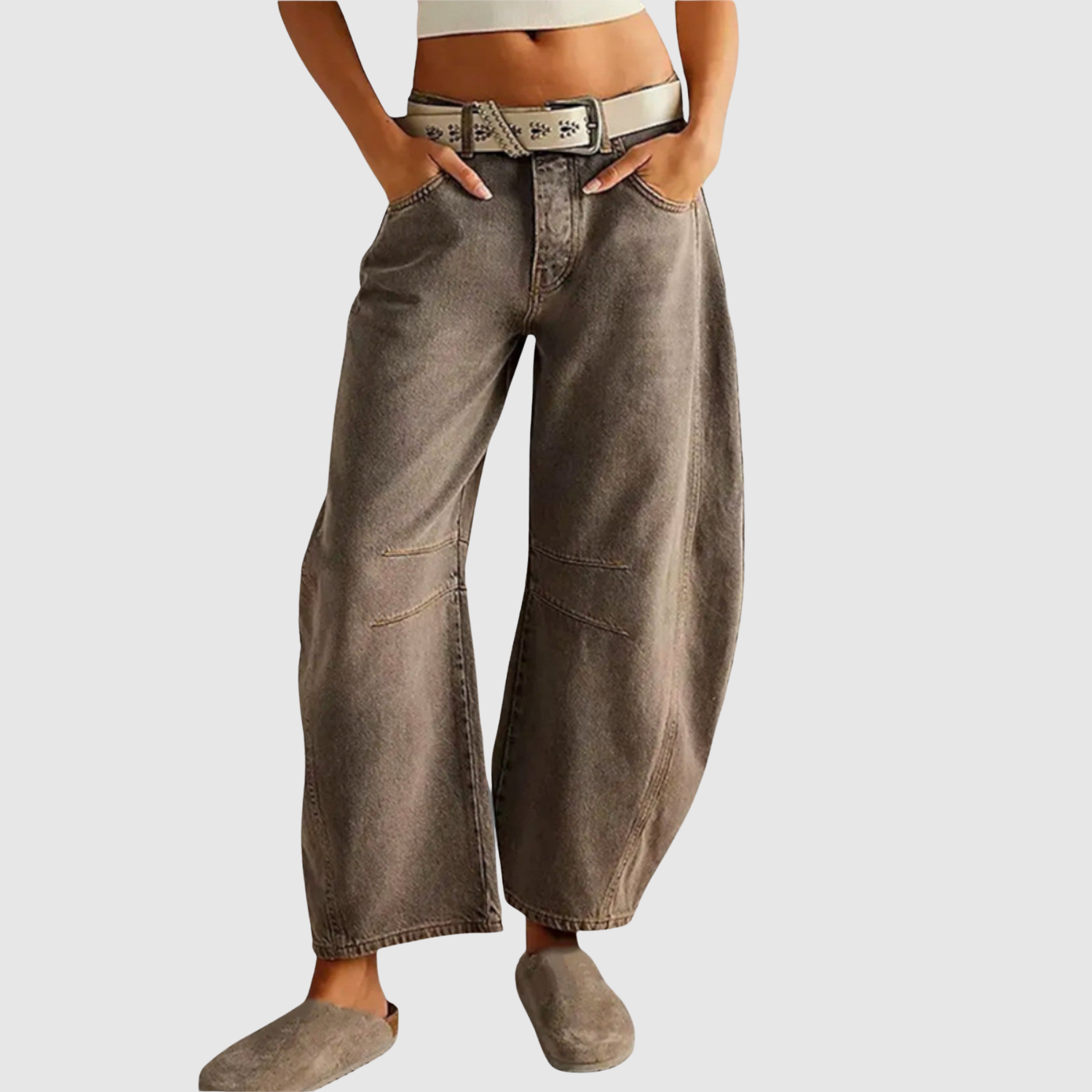 Kira – Džíny s širokým střihem a městským stylem