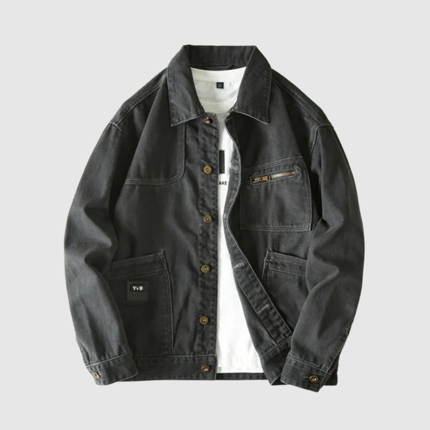 Šimon – Westonské tvilové sako s detaily pro použití