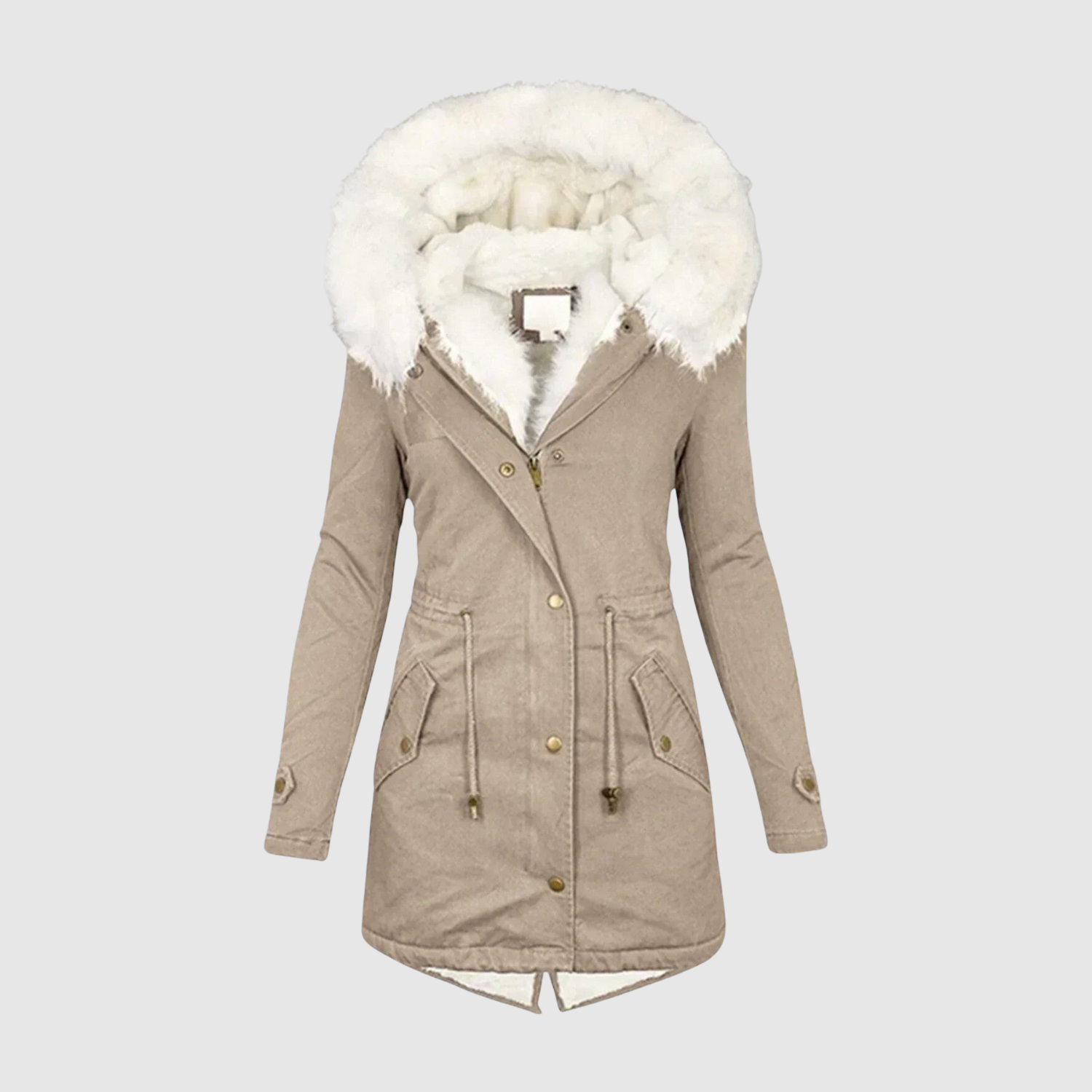 Jelena – Parka s nadýchanou kapucí