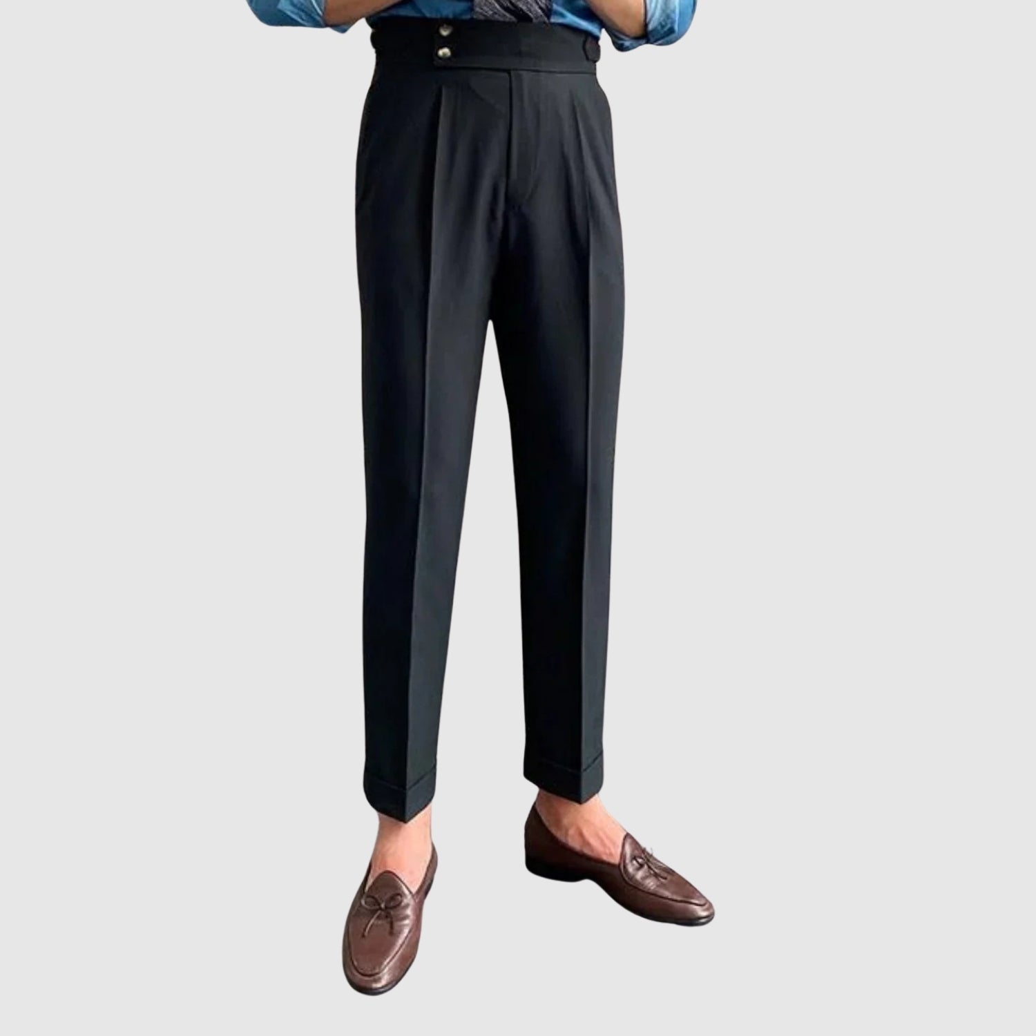 Leo - Stylové vintage kalhoty pro muže