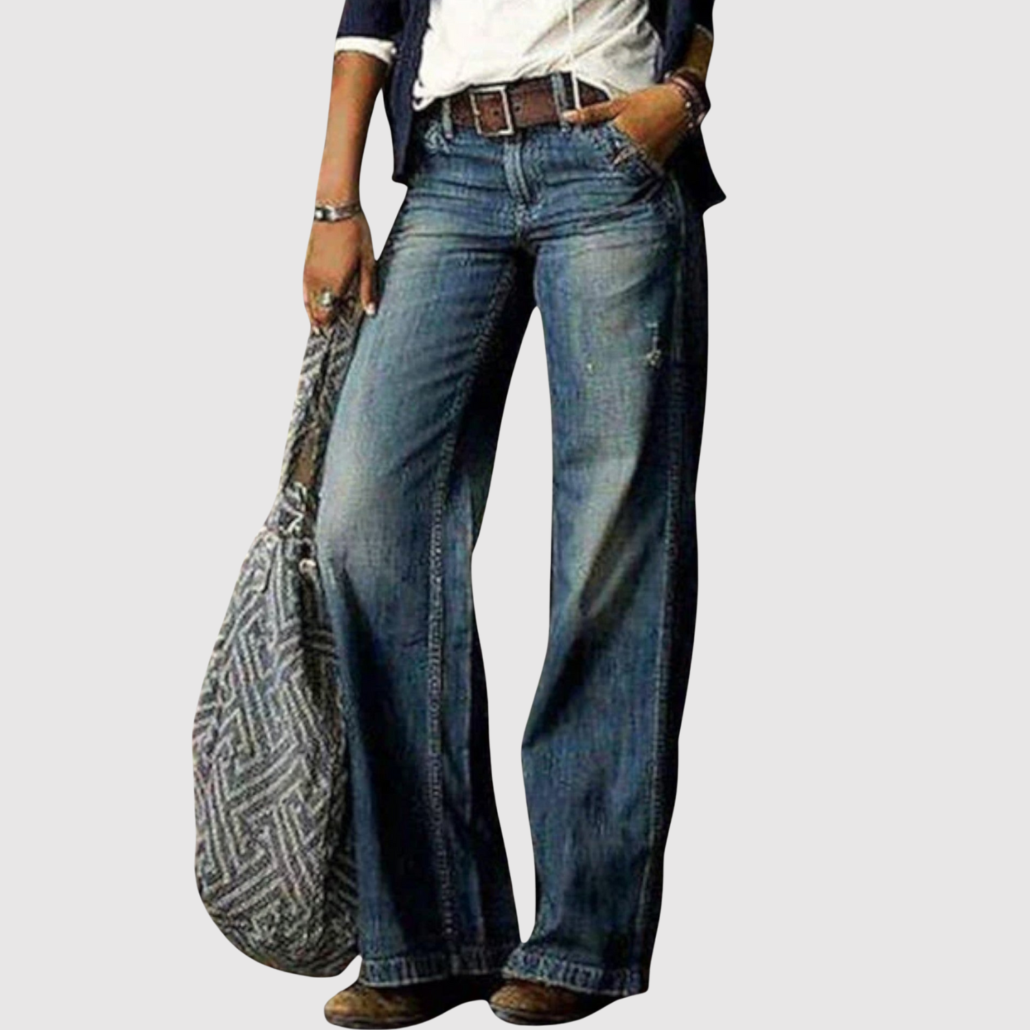 Kira - Džíny s širokým nohavicí