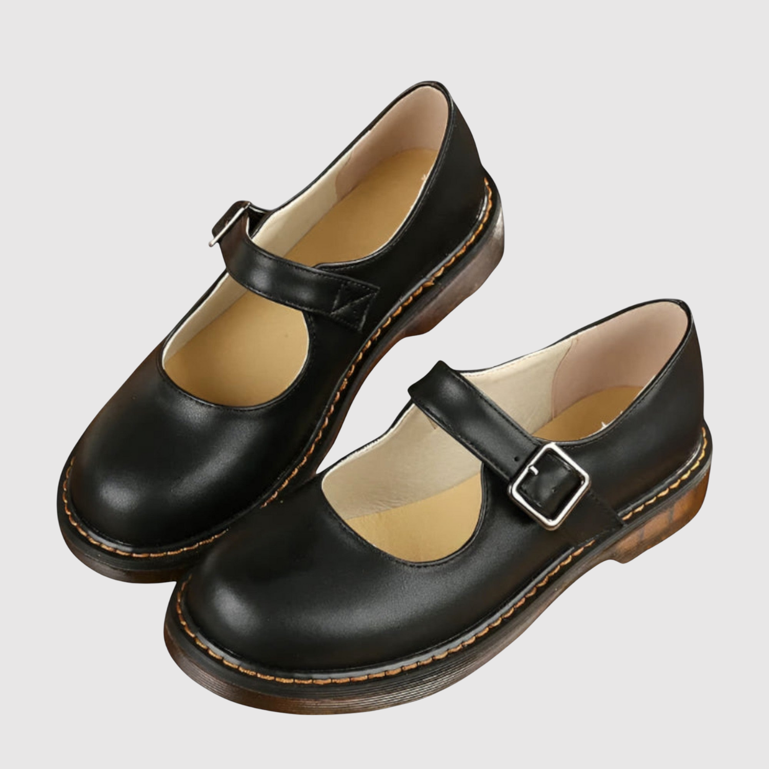 Greta – Retro boty s páskem