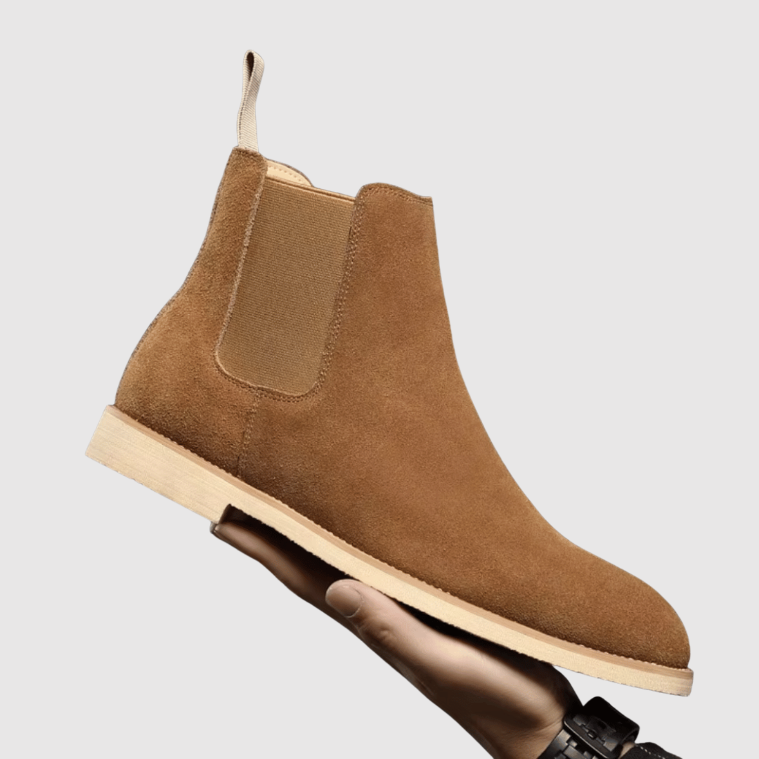 Oskar - Velurové boty s elastickými stranami