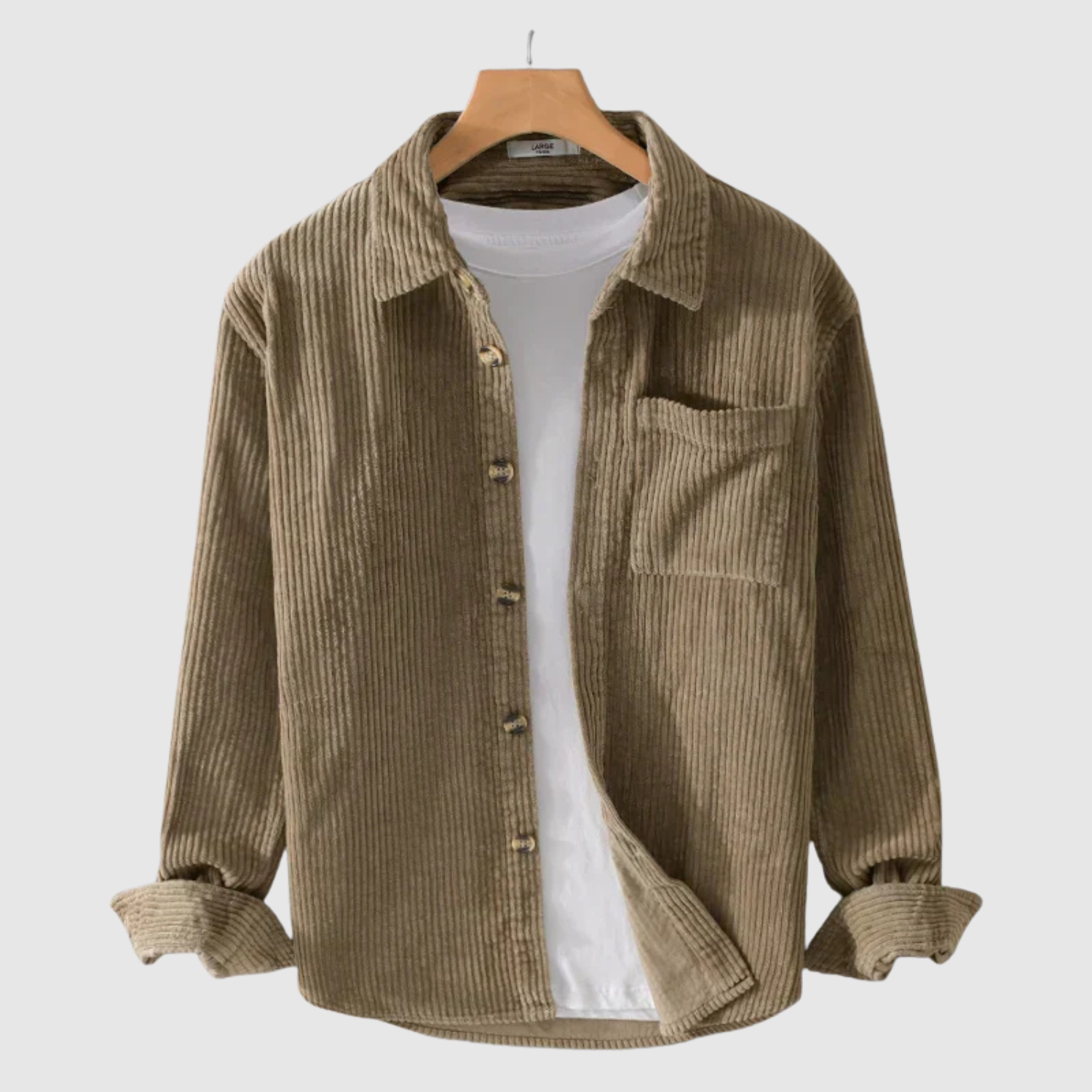 Šimon - Sametová košile s klasickým designem