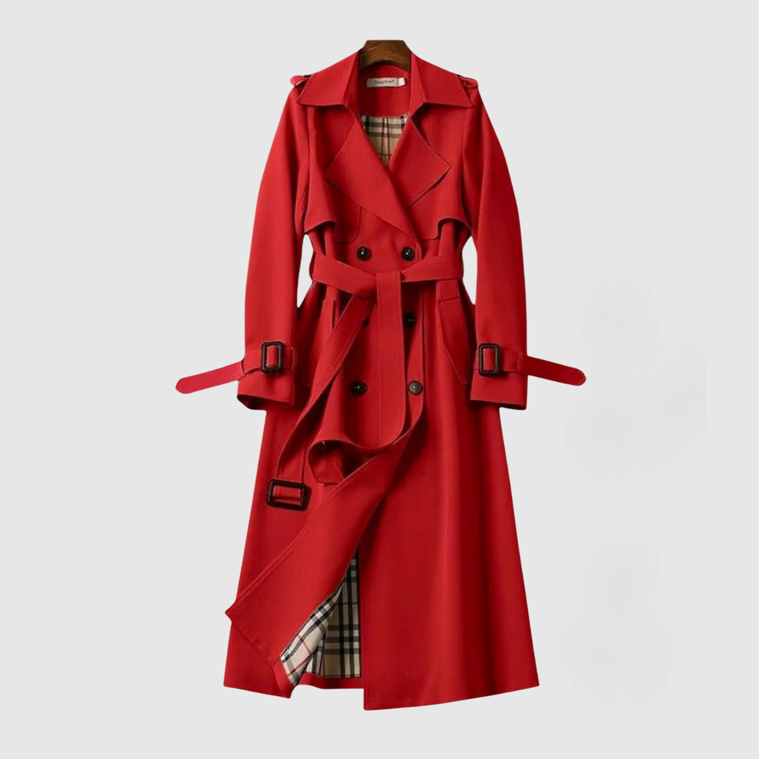 Jelena – Dlouhý kabát s páskem