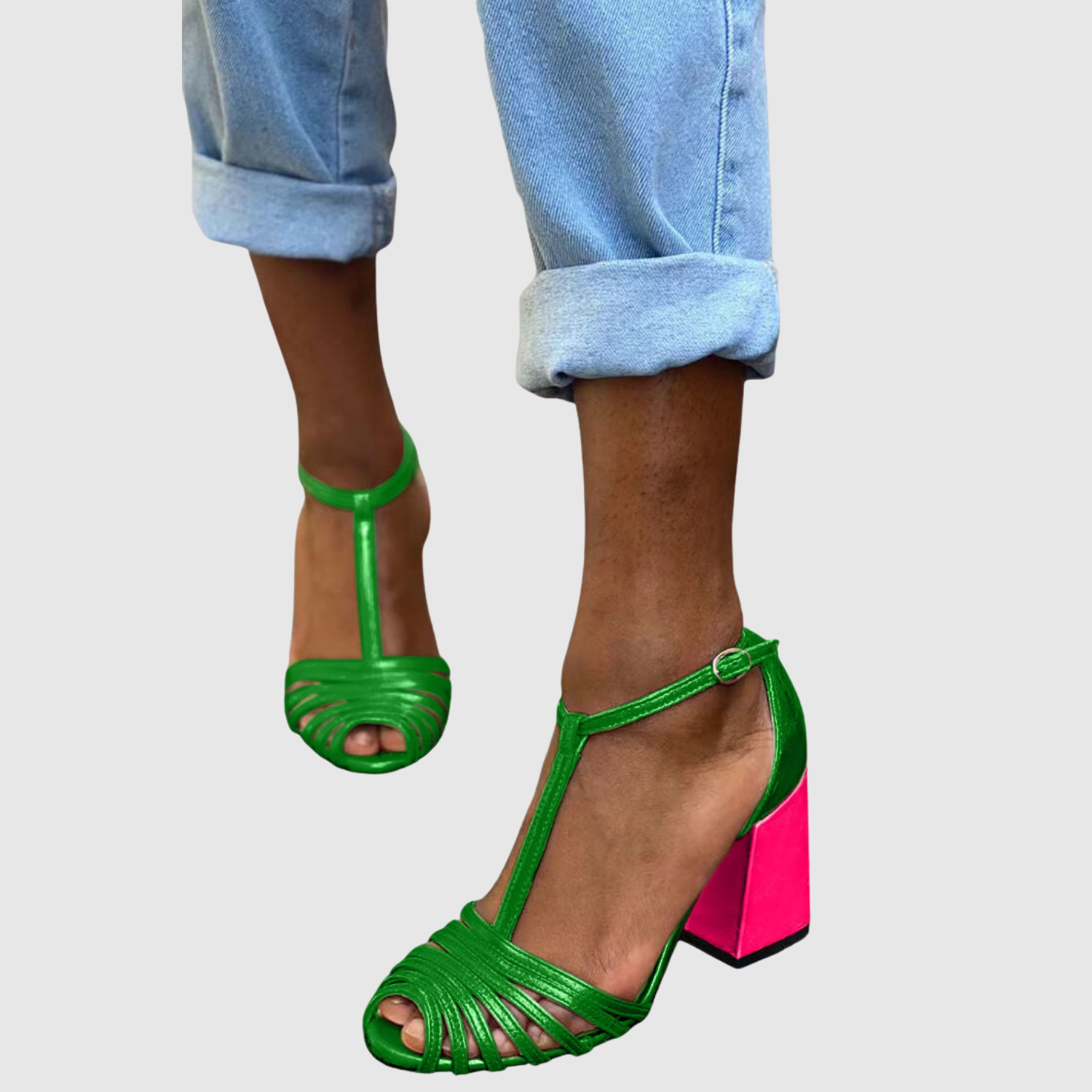 Teodora - Elegantní sandály s T-páskem