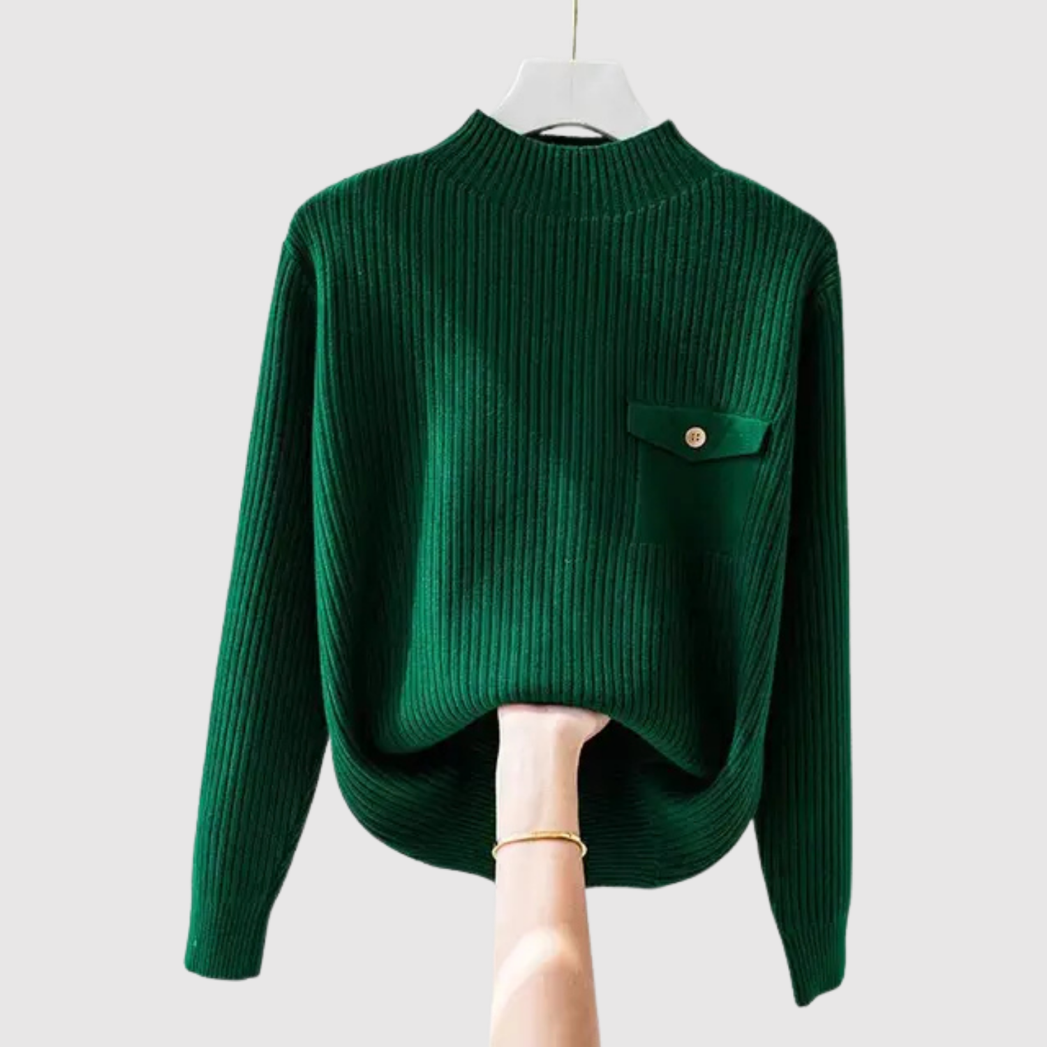 Nora – Svetr s kapsou na hrudi