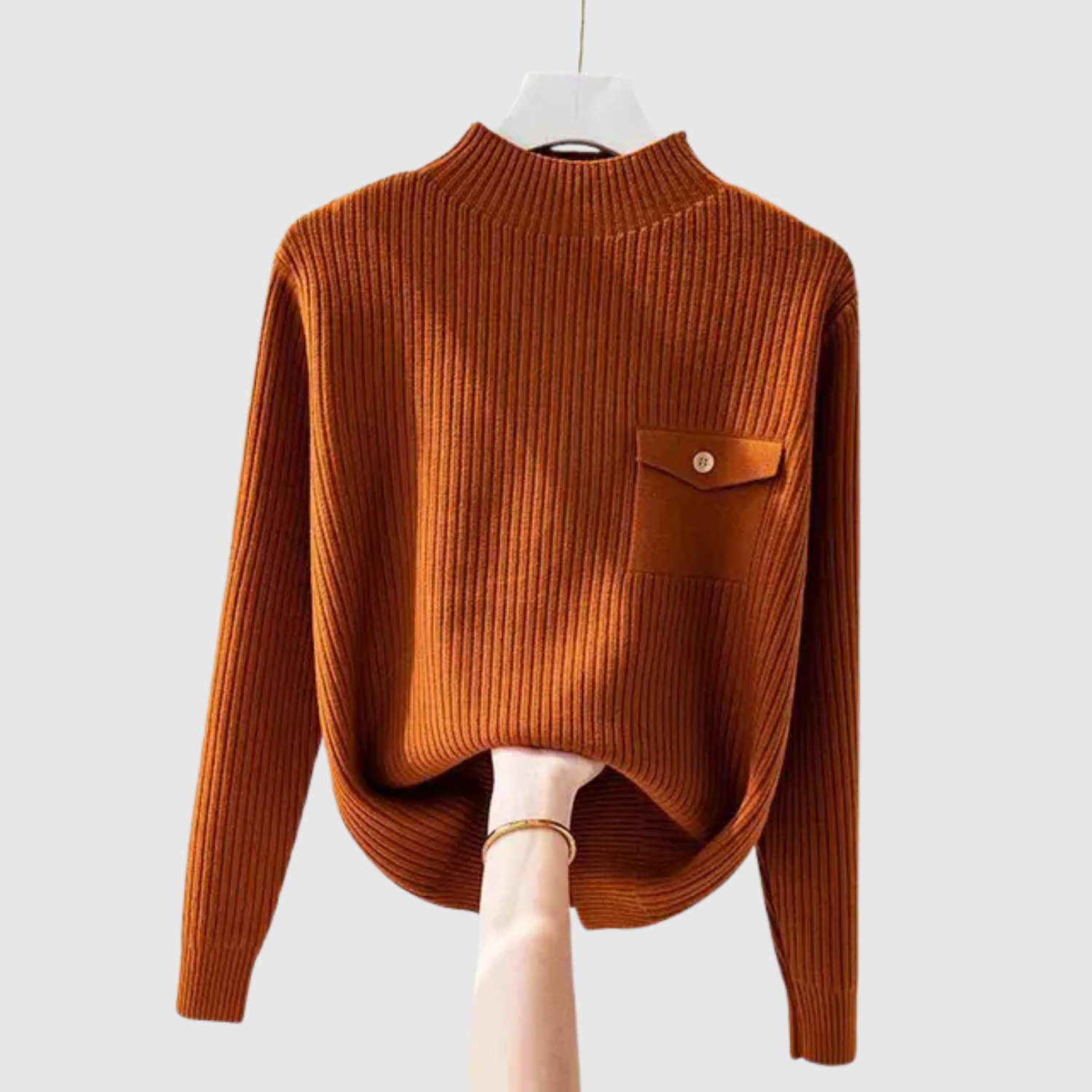 Nora – Svetr s kapsou na hrudi