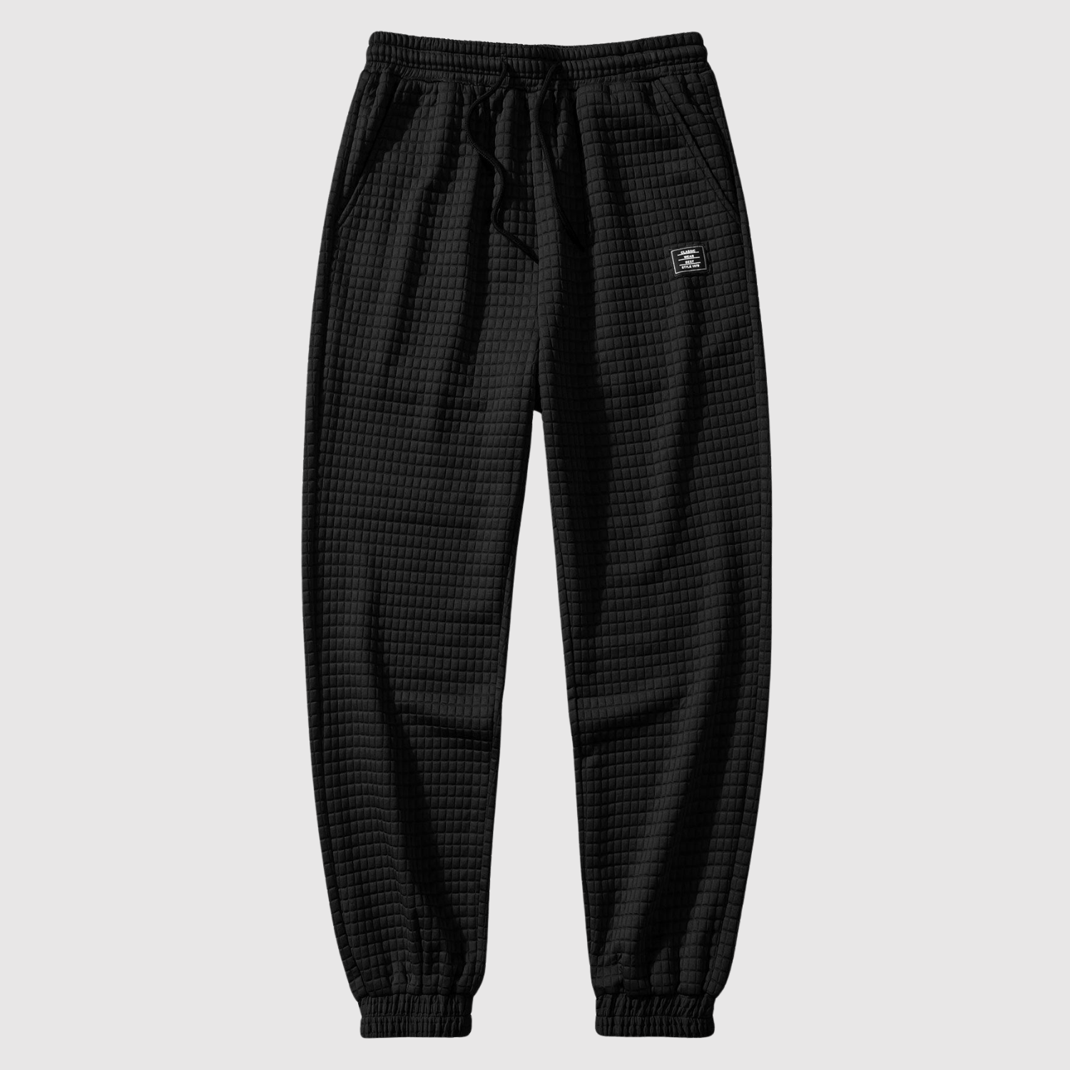 Denis – Sportovní kalhoty s kostkovaným vzorem