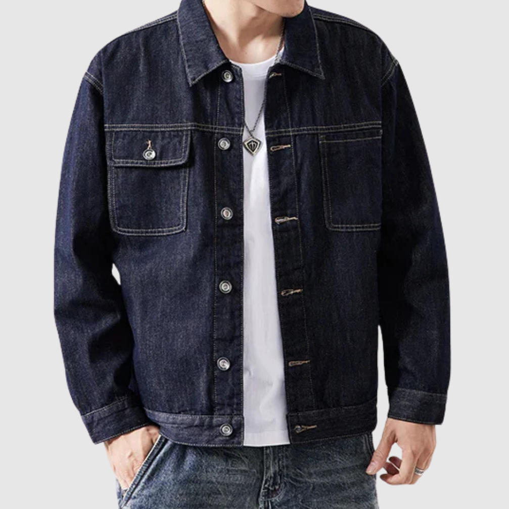 Šimon – Dědictví bundy ve stylu tracker z twillu