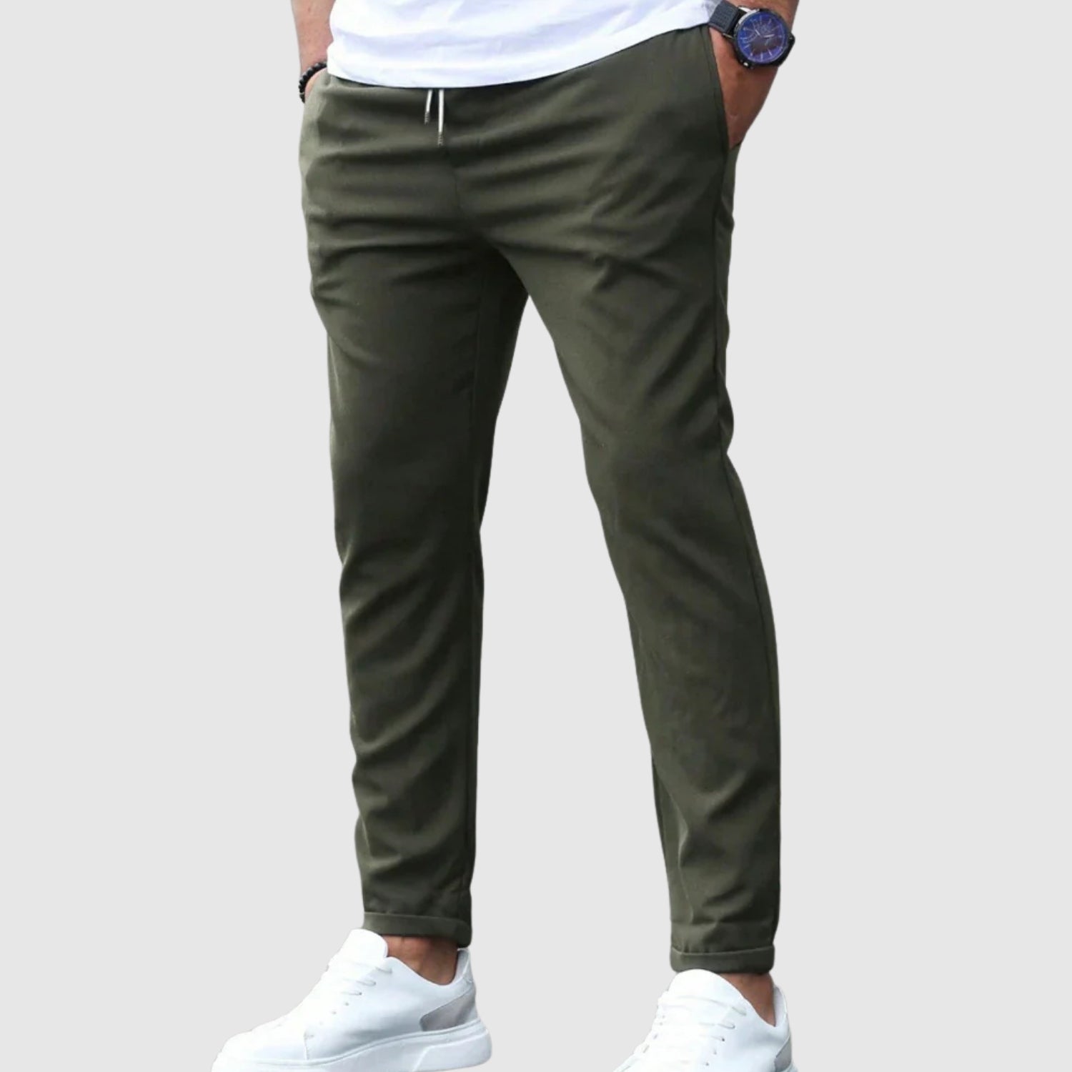 Leo – Pohodlné kalhoty z vysoce kvalitního elastického materiálu