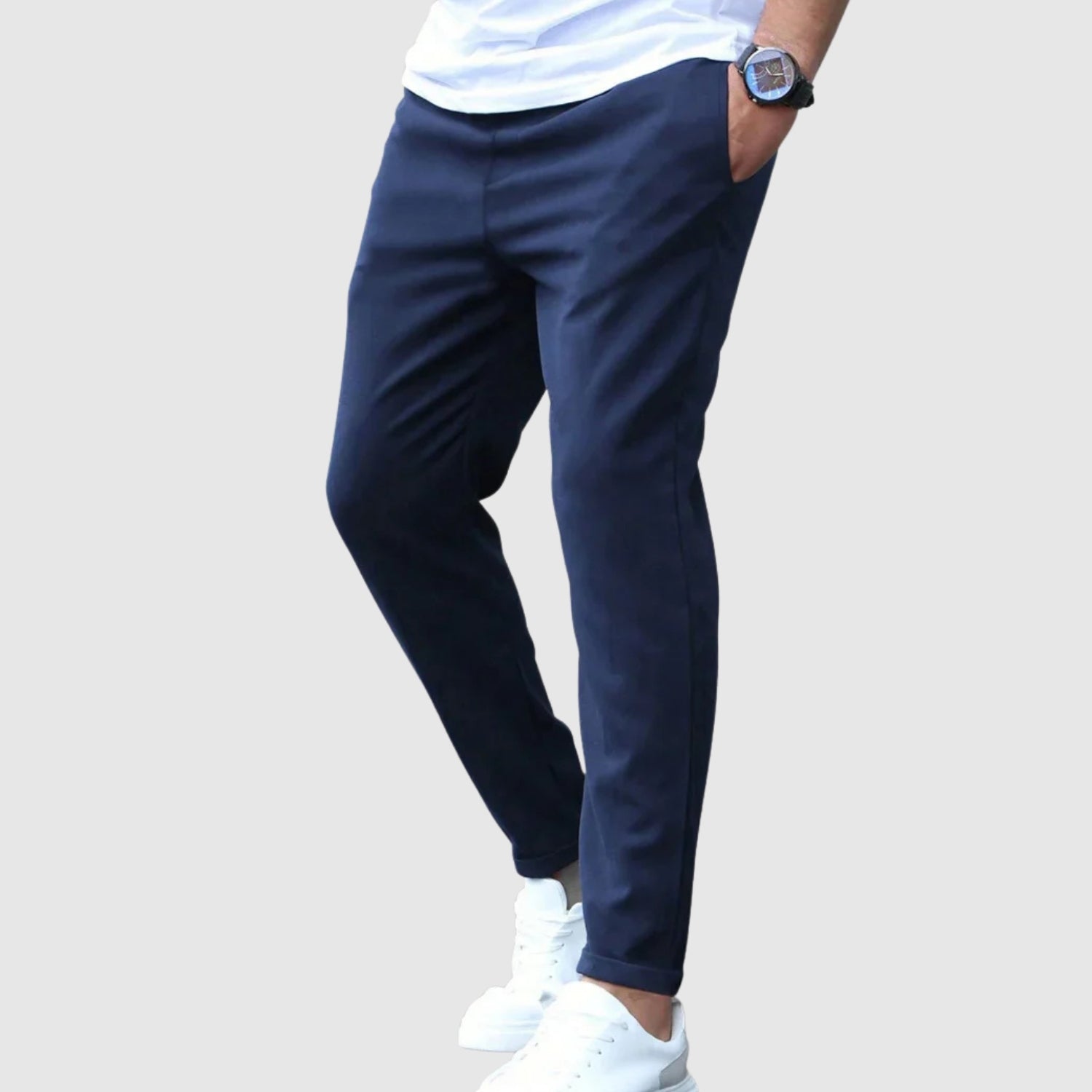 Leo – Pohodlné kalhoty z vysoce kvalitního elastického materiálu