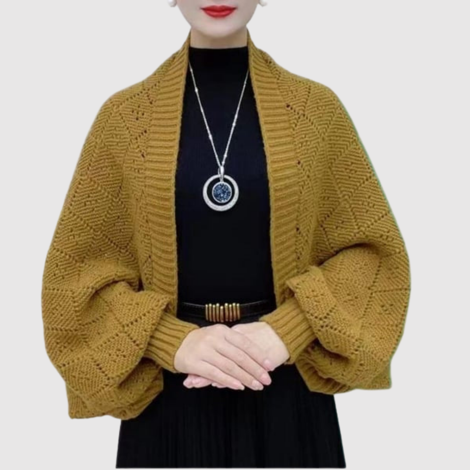 Nora – Bolero s balónovými rukávy