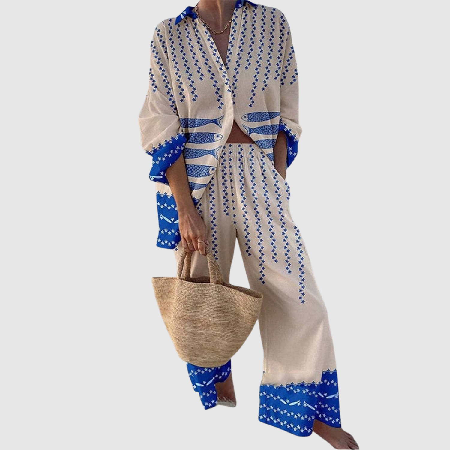 Natálie – Plážové šaty s vázáním vpředu