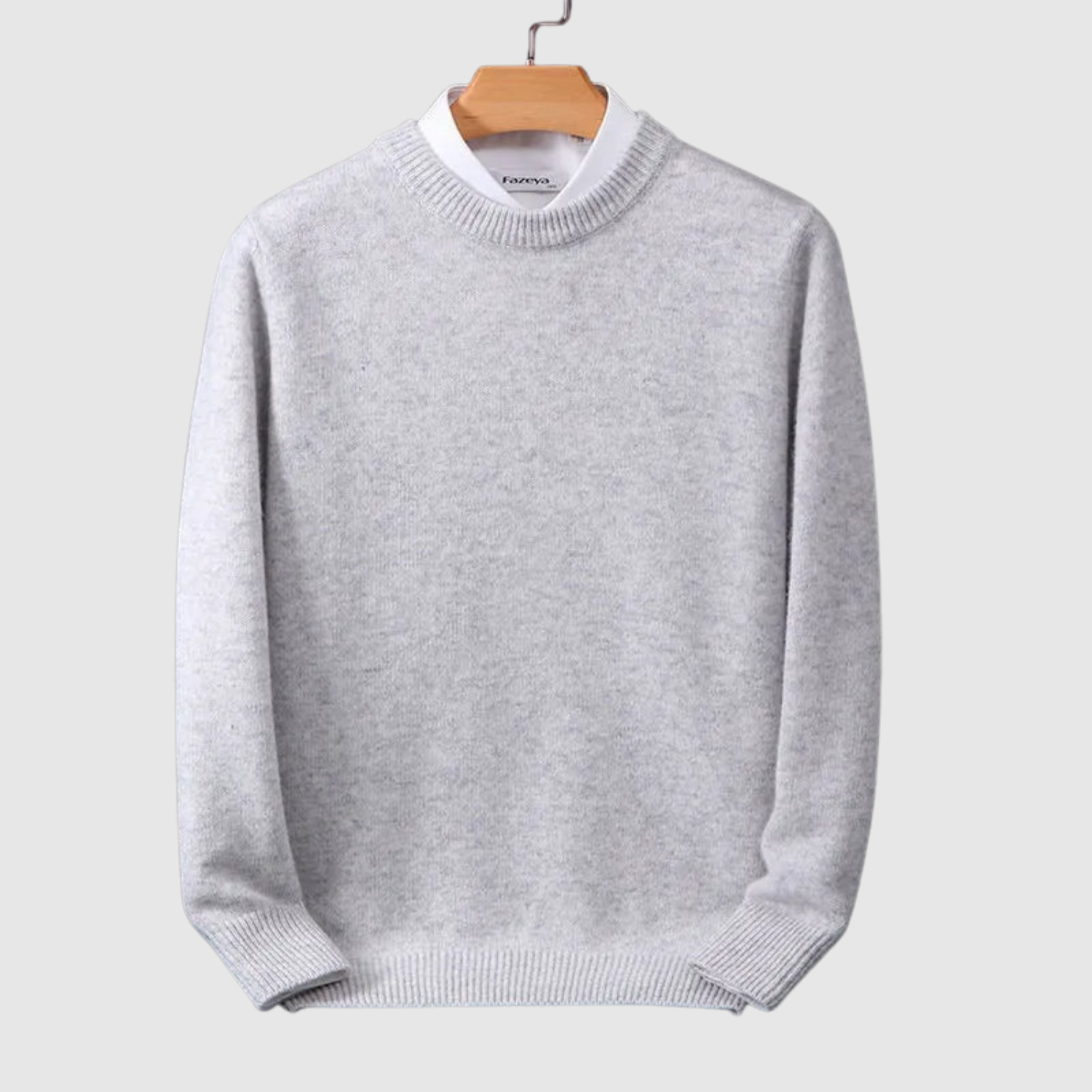 Daniel – Klasický svetr s kulatým výstřihem