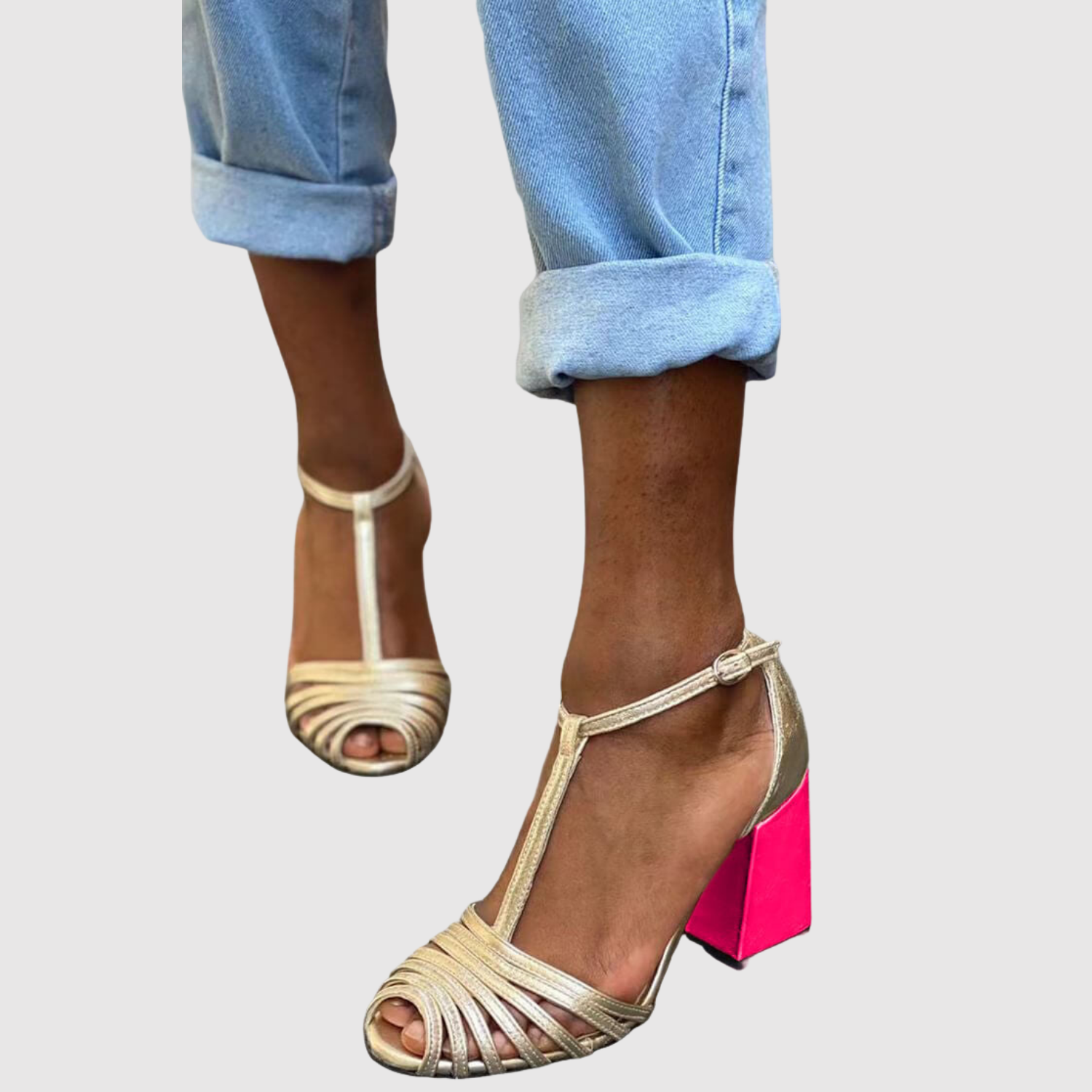 Teodora - Elegantní sandály s T-páskem