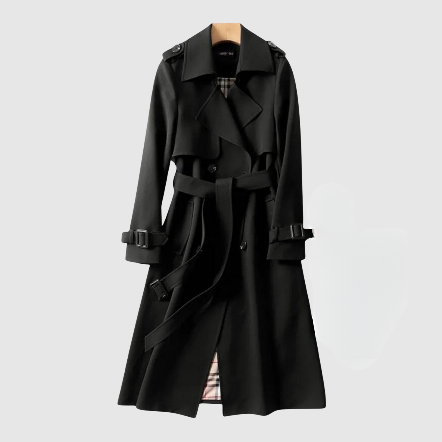 Jelena – Dlouhý kabát s páskem