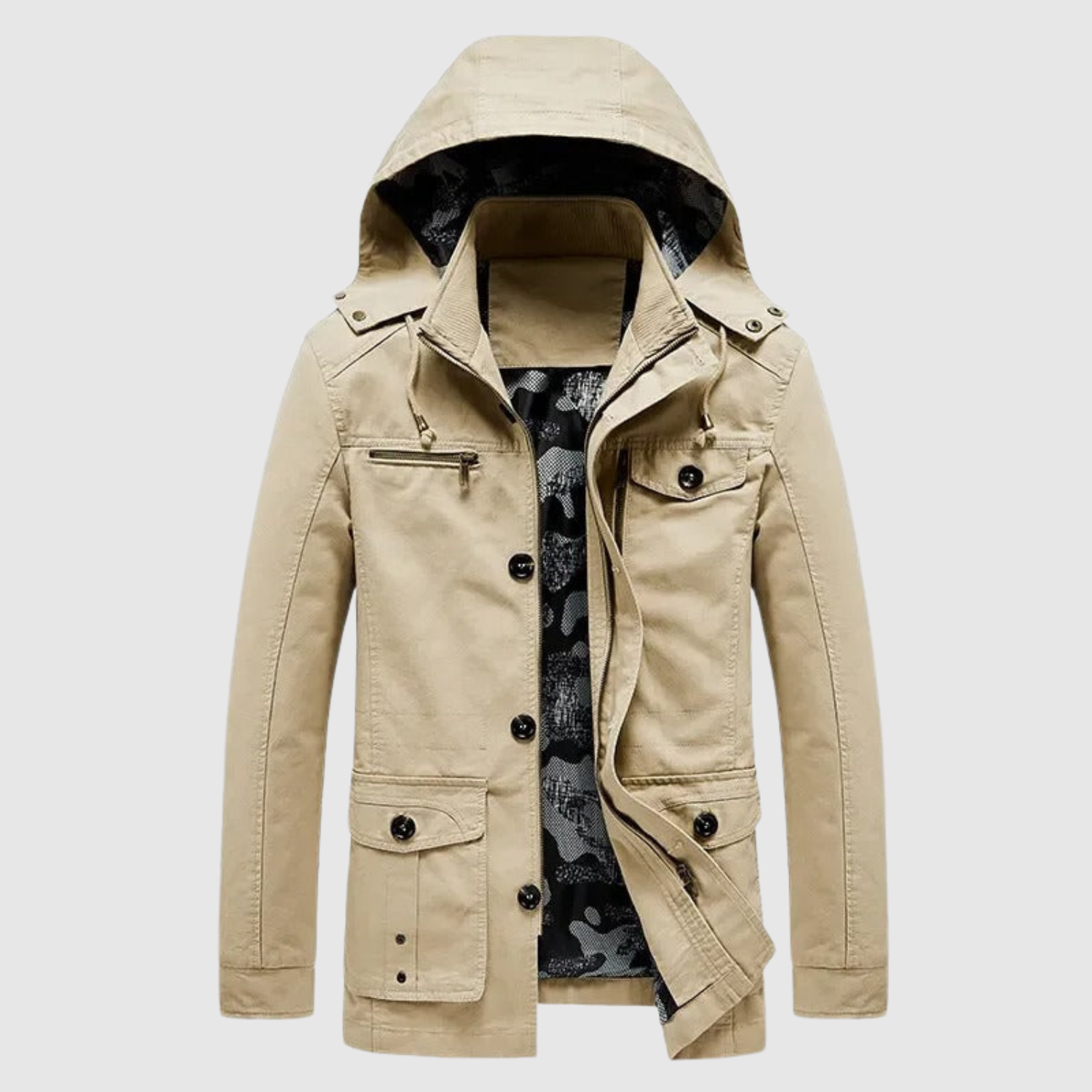 Marek – Zimní bunda s ekologickou kůží a izolační podšívkou