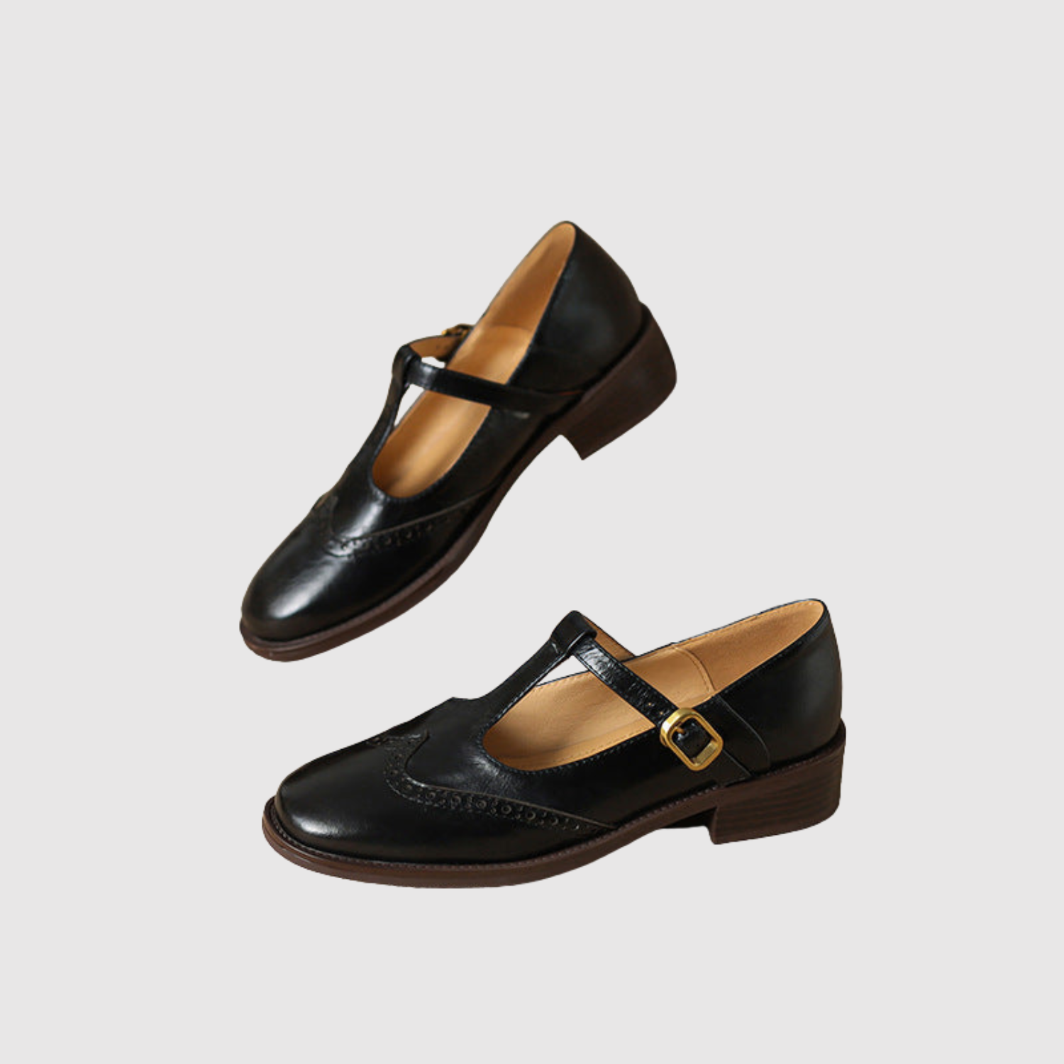 Greta – Boty s perforací a sponou