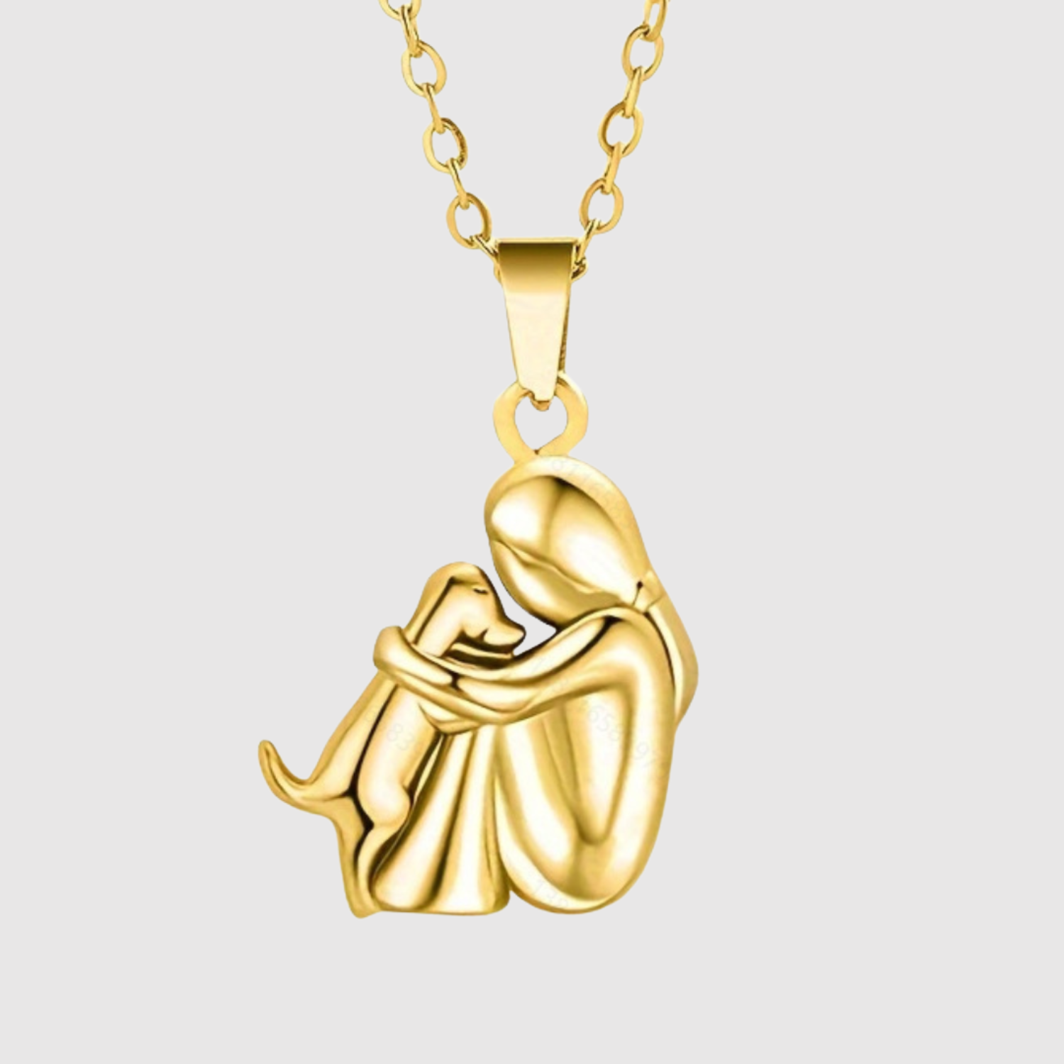 Amélie - Umělecký náhrdelník „Objětí“