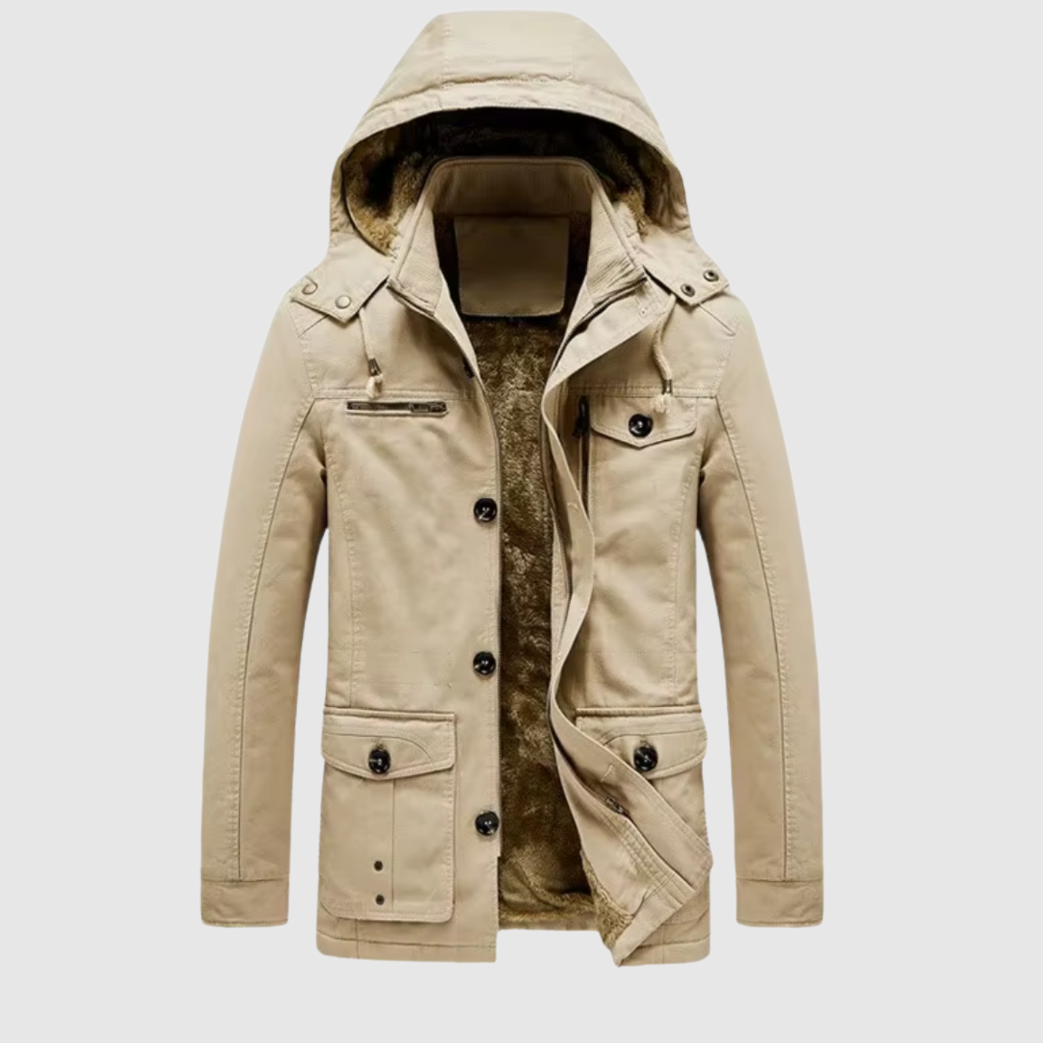 Marek – Elegantní zimní bunda s vlněnou podšívkou