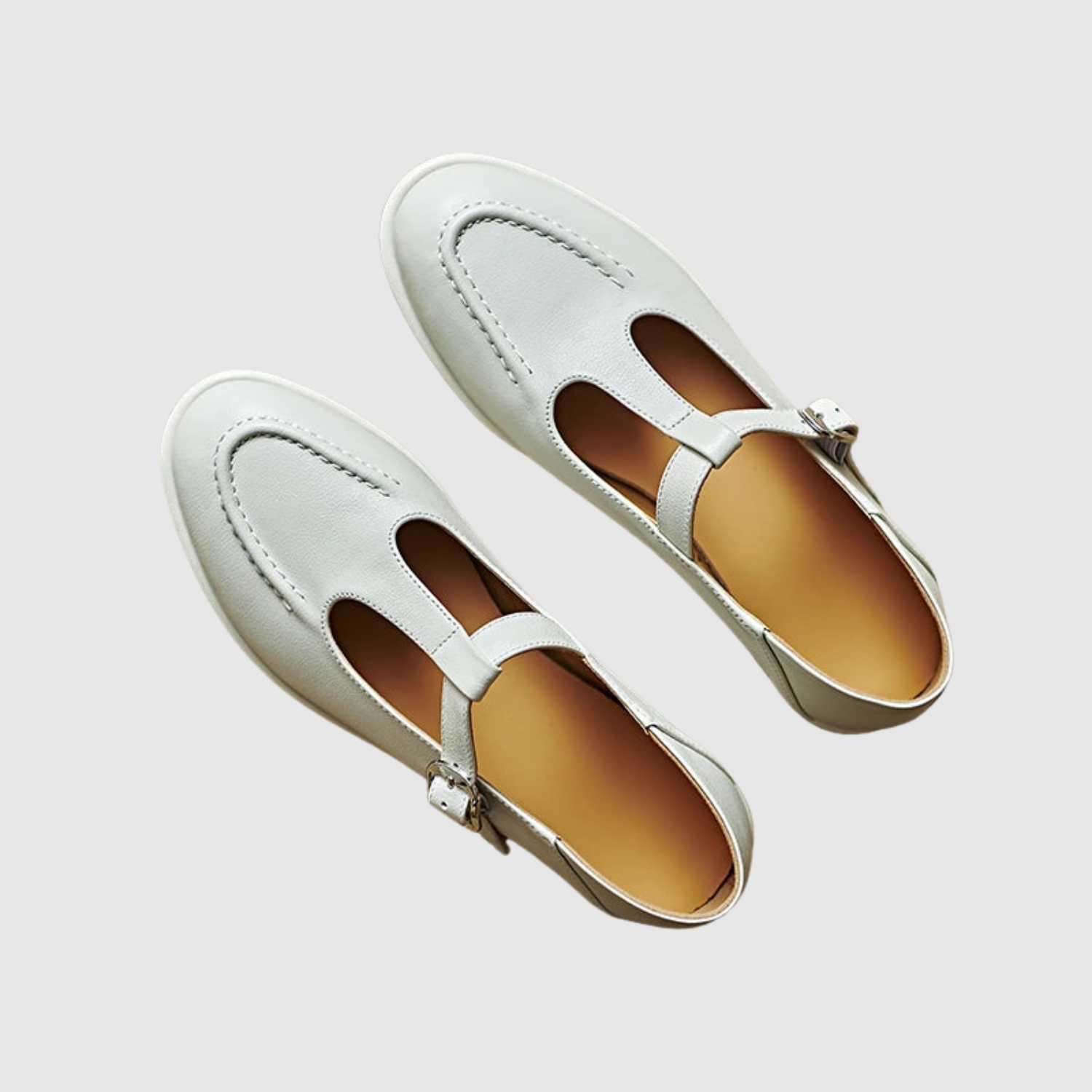 Greta – Elegantní boty s T-řemínkem a nízkou podrážkou