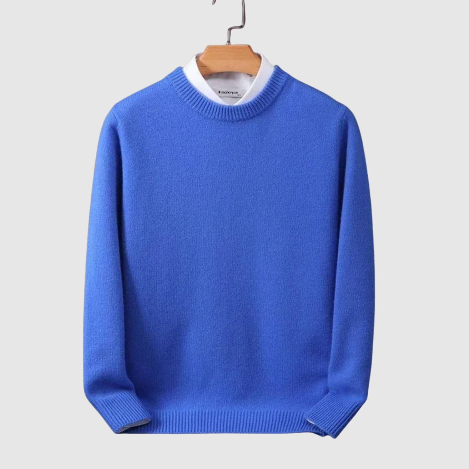 Daniel - Klasický svetr s kulatým výstřihem