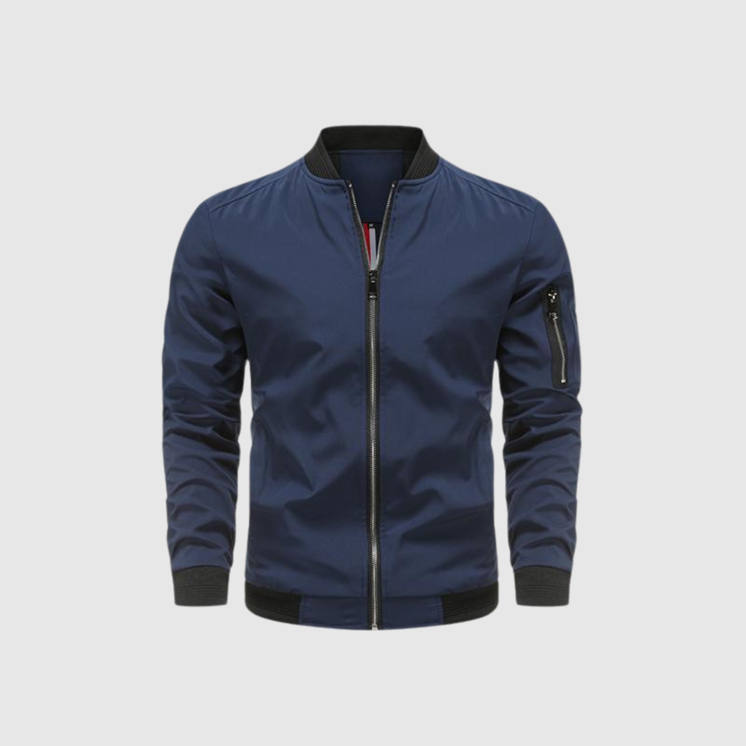 Šimon – Pánská bunda se zipem a sportovně-elegantním designem