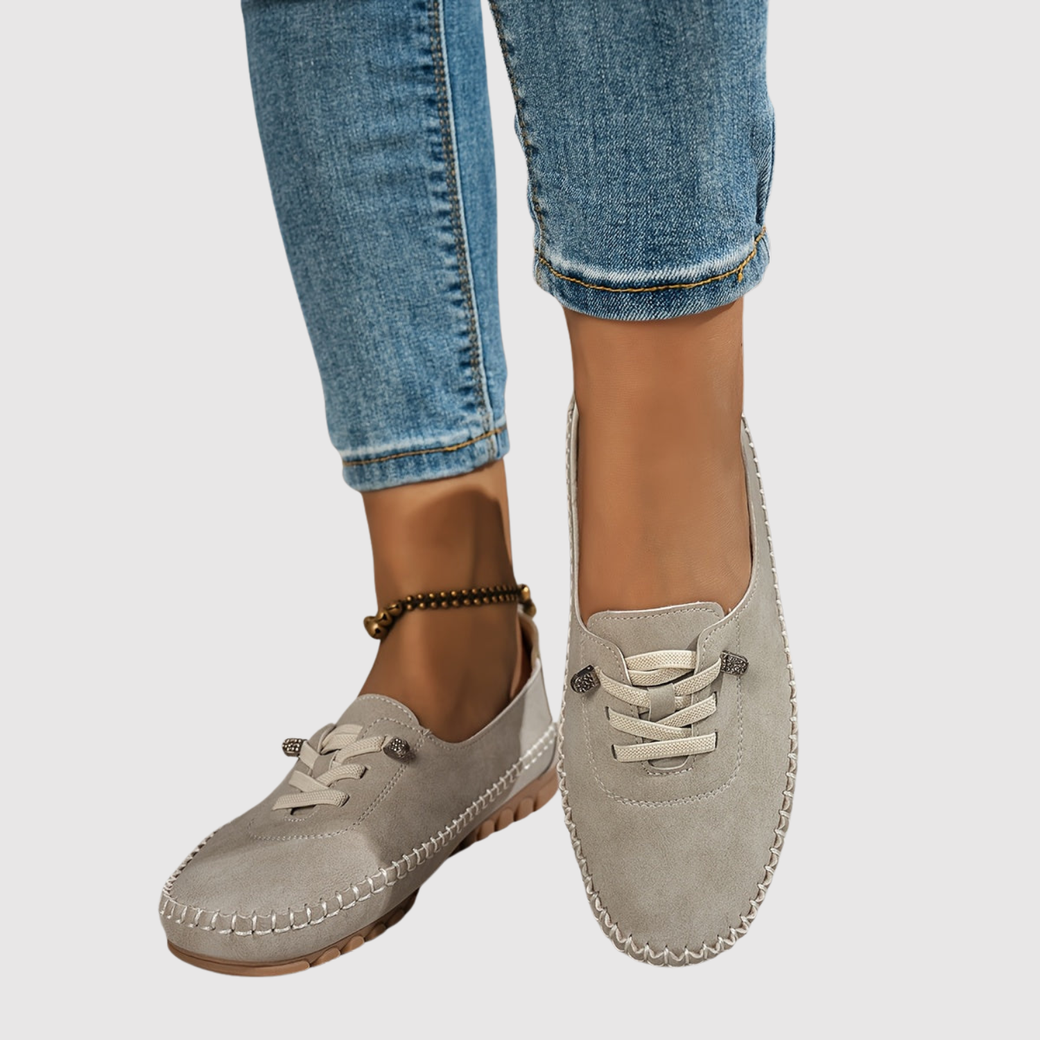 Rita - Komfortní mokasíny s mašlí