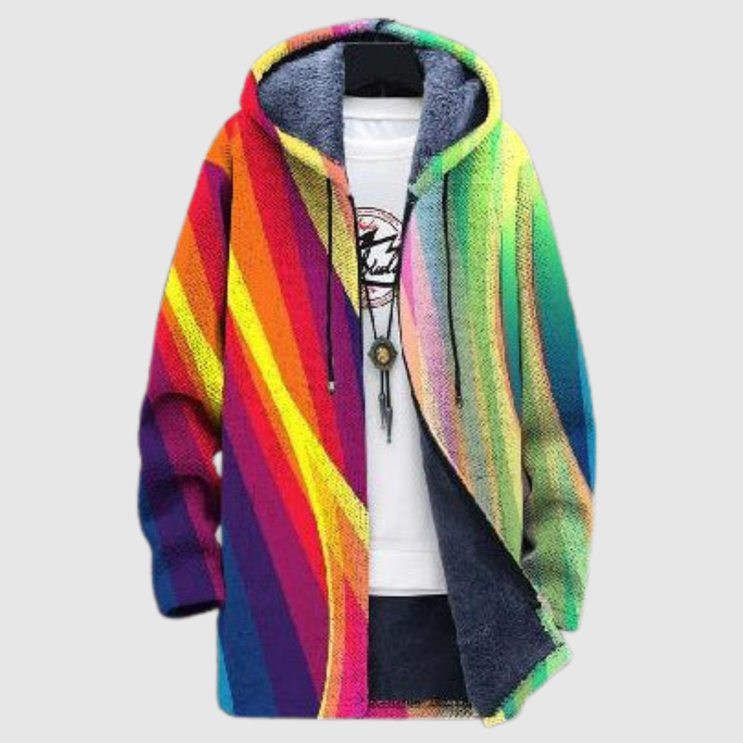 Saša – Mikina s geometrickými bloky