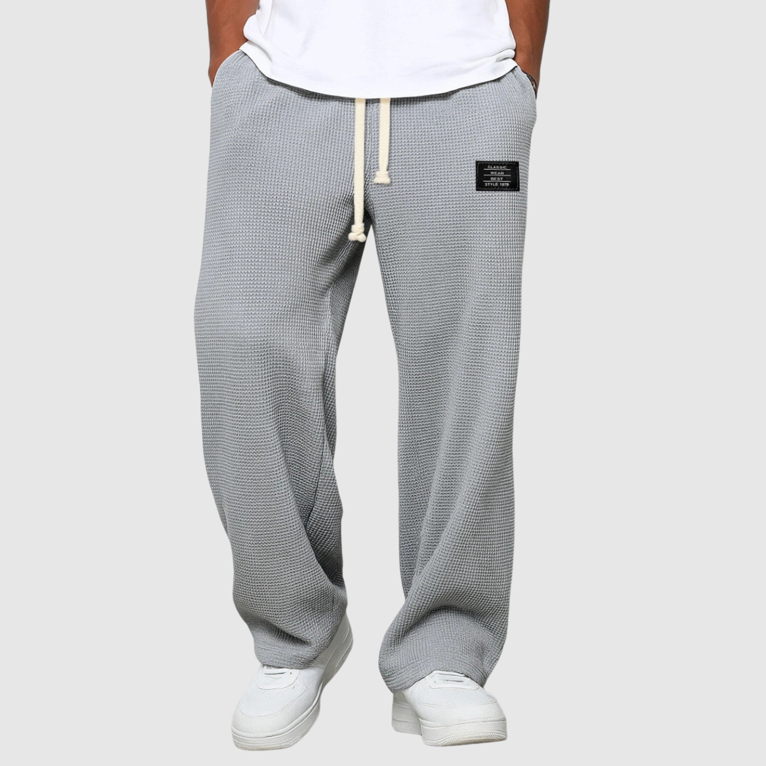 Denis - Pánské každodenní kalhoty s širokým střihem