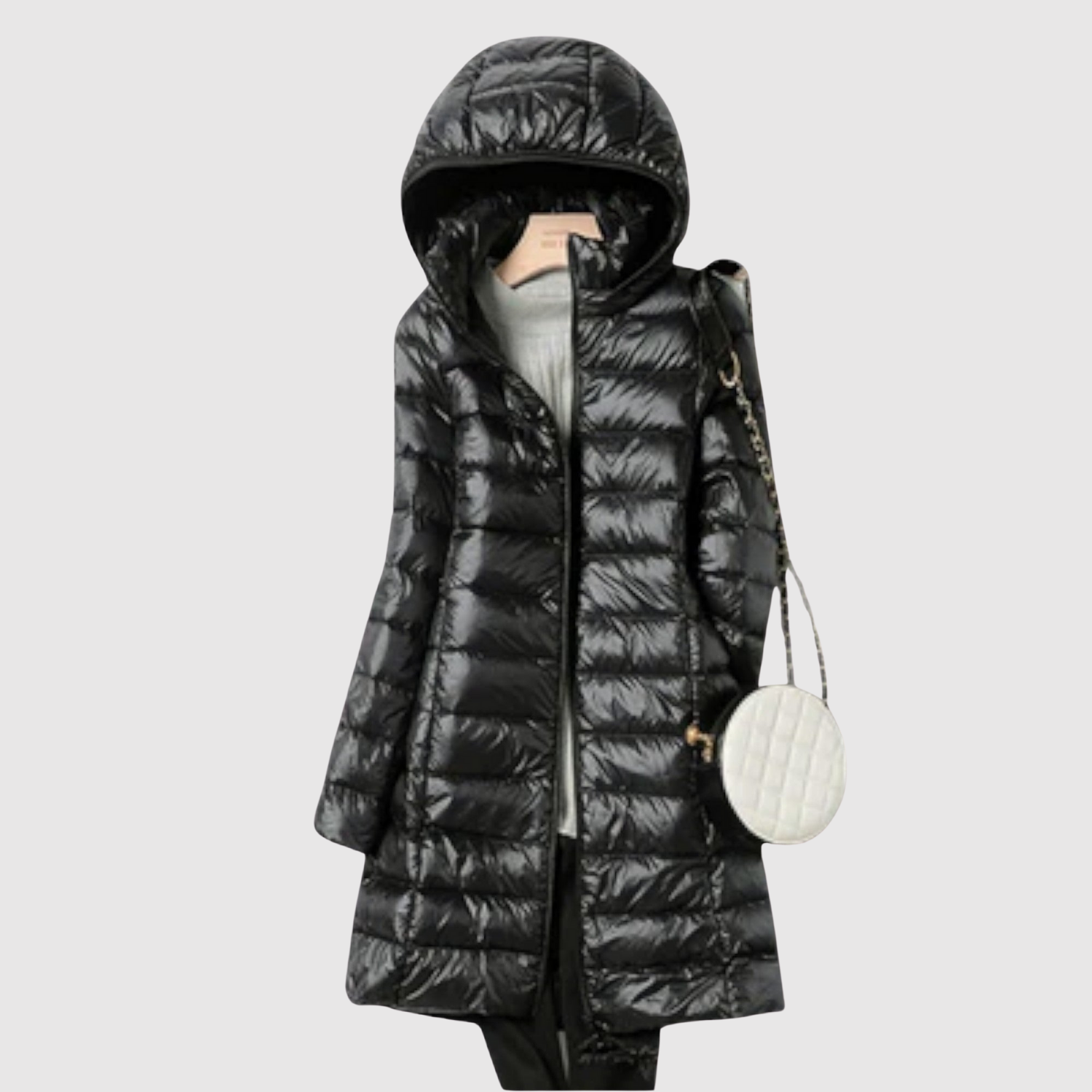 Jelena – Zimní bunda s huňatou kapucí