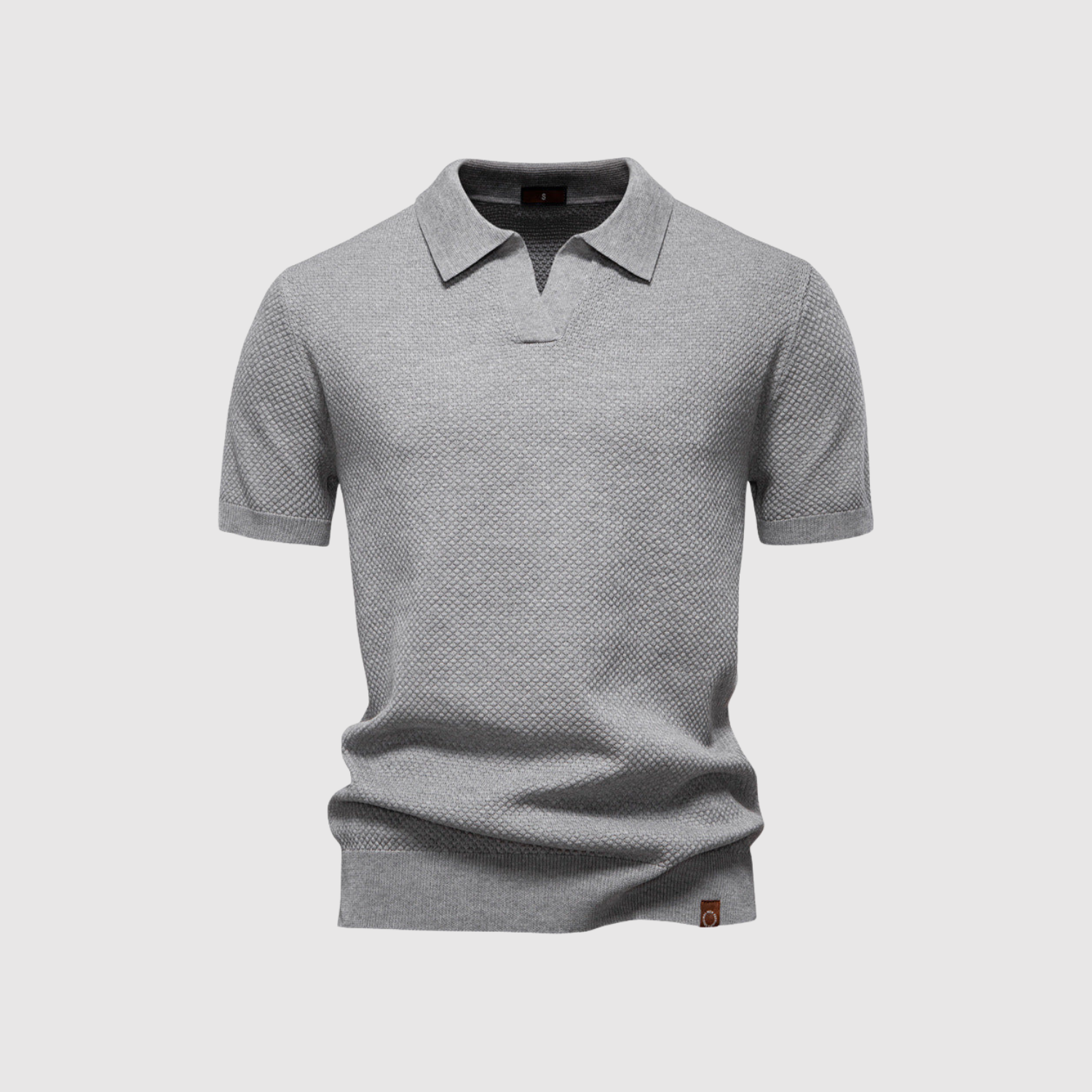 Adrian – Strukturovaná polo košile pro elegantní a pohodlný styl